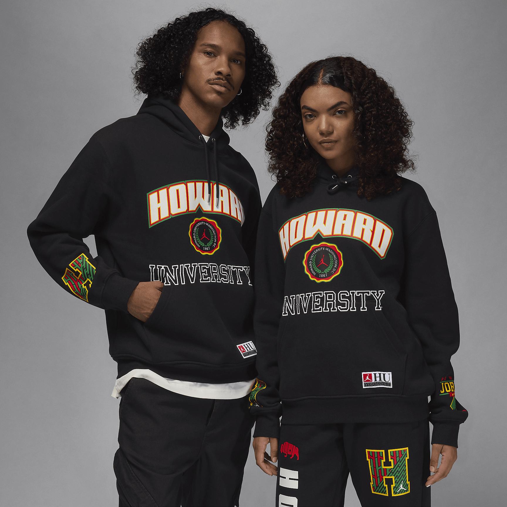 Jordan x Howard University Men's Fleece Pullover Hoodie Product Image