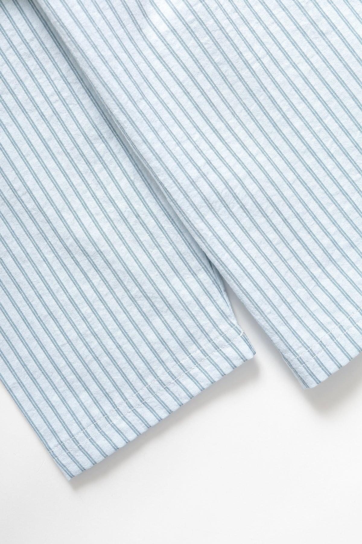 Blacksmith - Striped Two Button Popover - Green Product Image