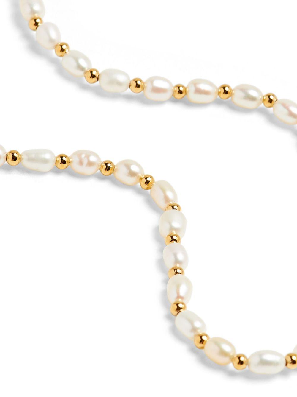 seed-pearl beaded choker Product Image