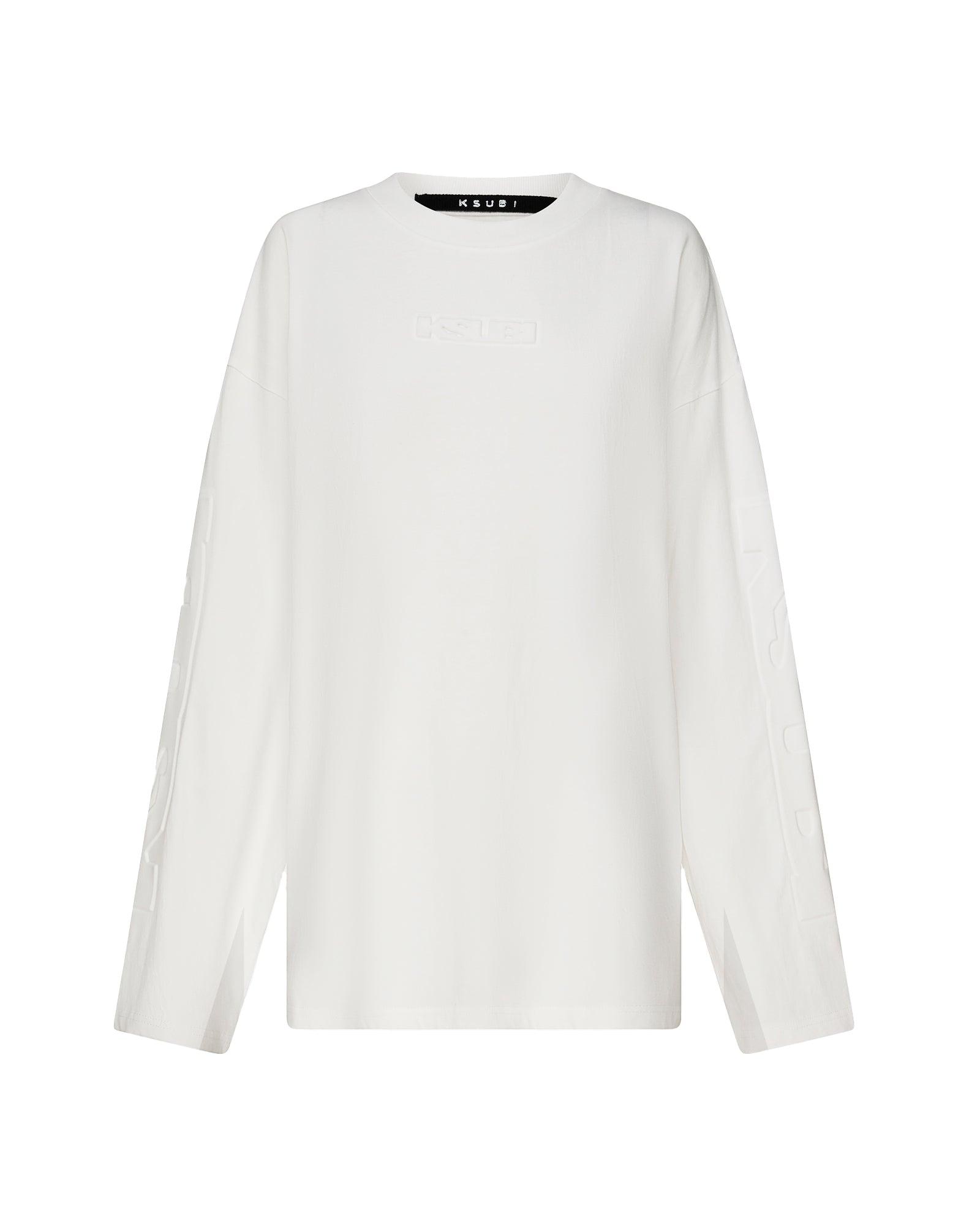 SOTT BOYFRIEND LS TEE VINTAGE WHITE Female Product Image