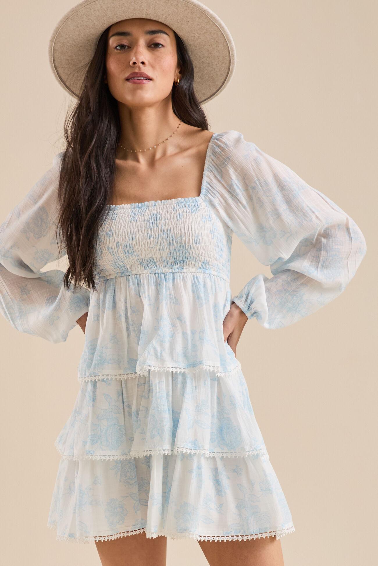 Eden Floral Mini Dress Product Image