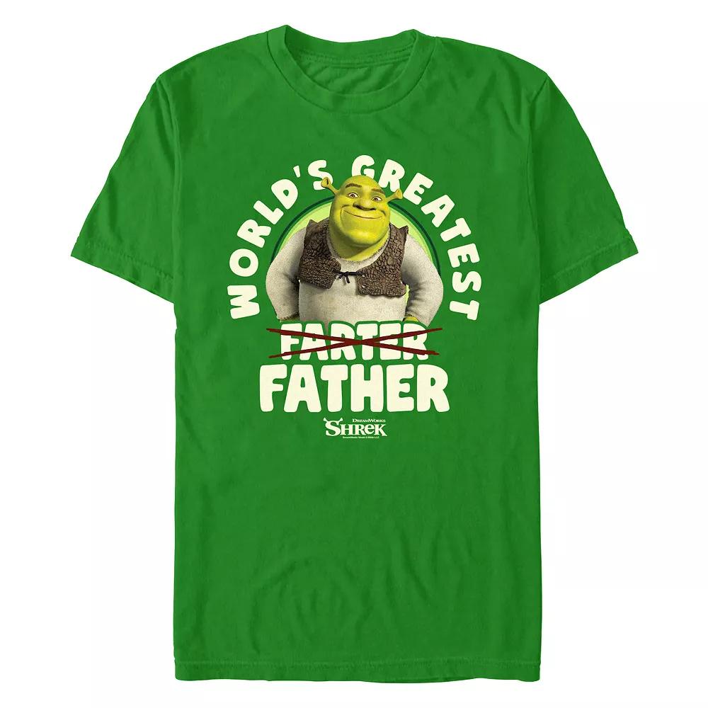 Men's Shrek World's Greatest Father Graphic Tee,  Product Image