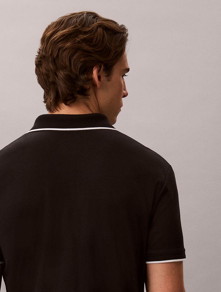 Liquid Touch Tipped Polo Shirt Product Image