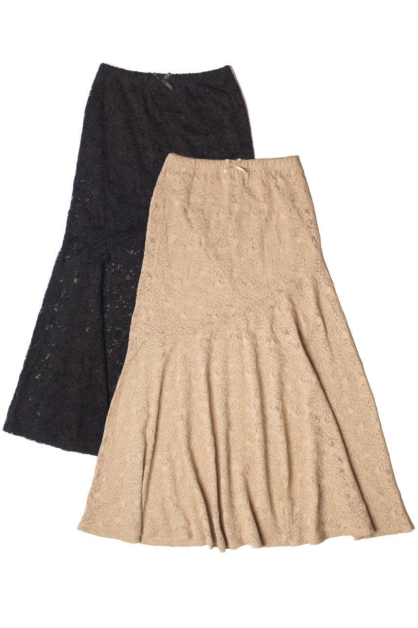 Lace Maxi Skirt Product Image