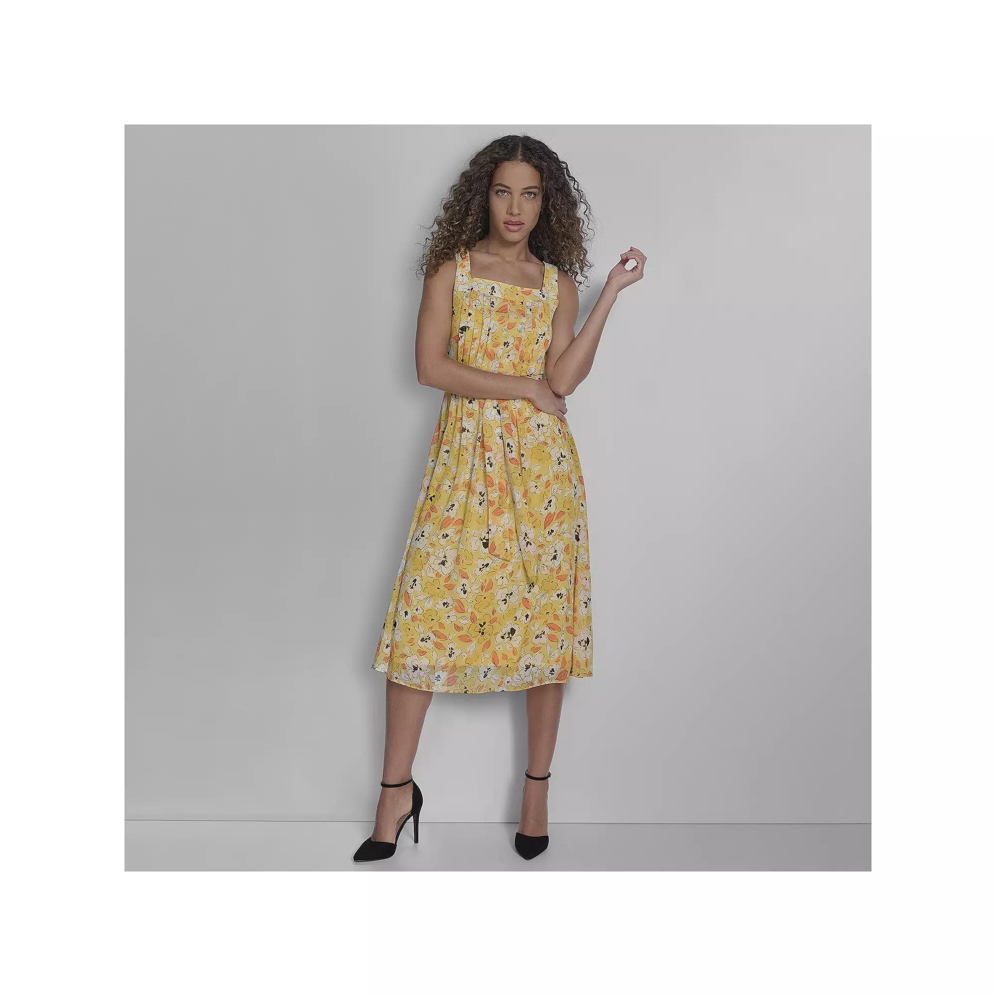 Women's La Nouvelle Renaissance Flare Chiffon Tank Dress,  Product Image