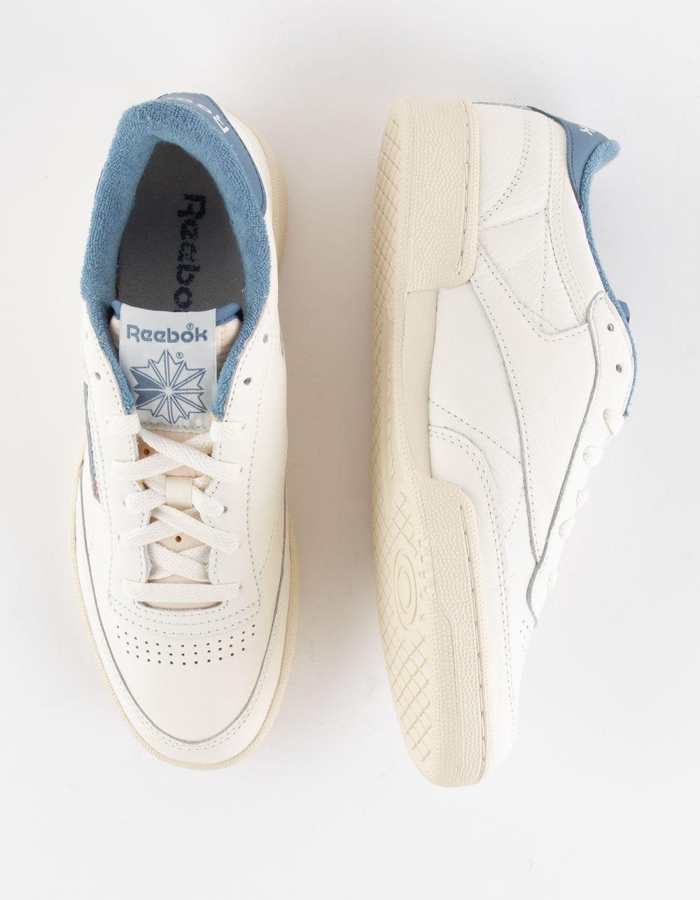 REEBOK Club C 85 Vintage Mens Shoes - WHT/BLUE Product Image