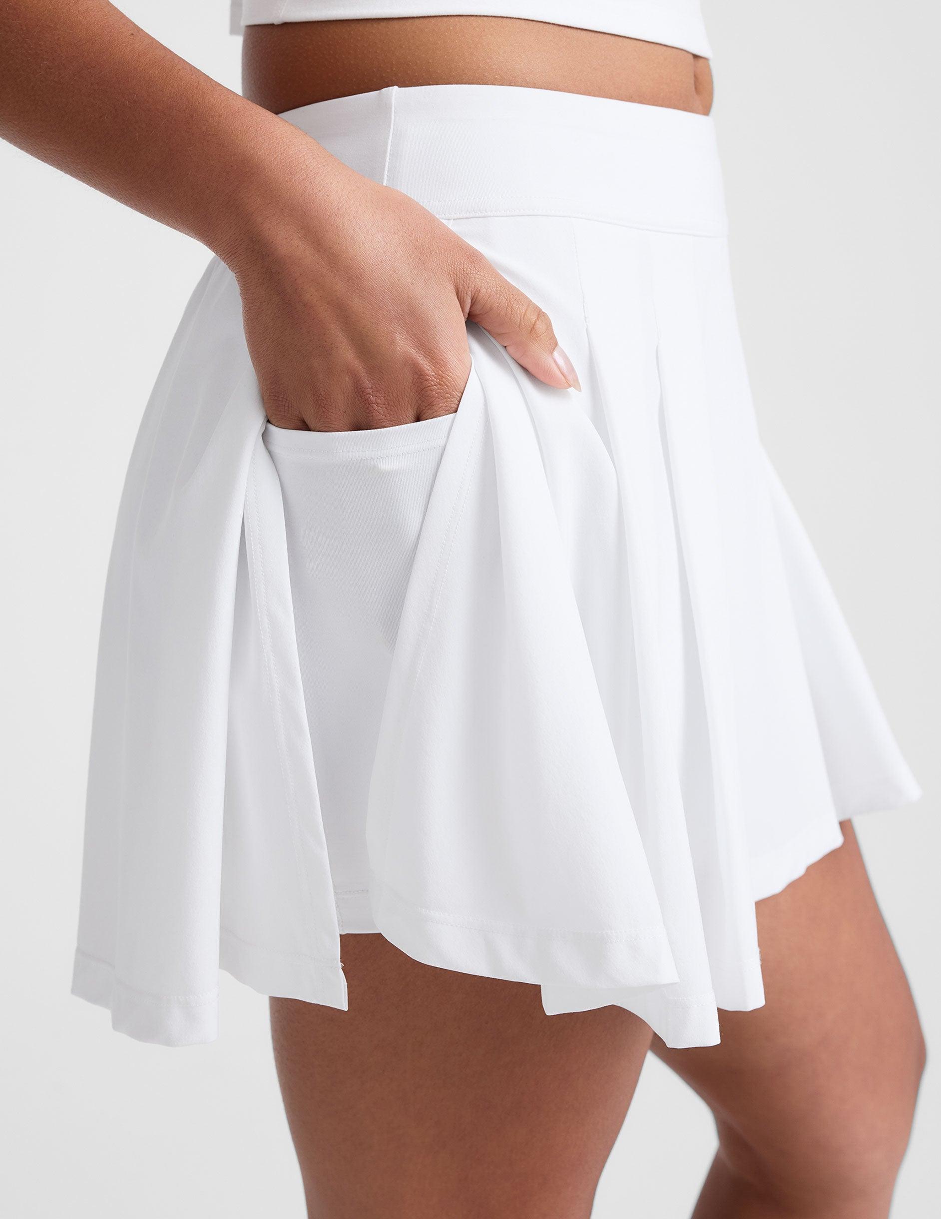Score Pleated Skirt Product Image