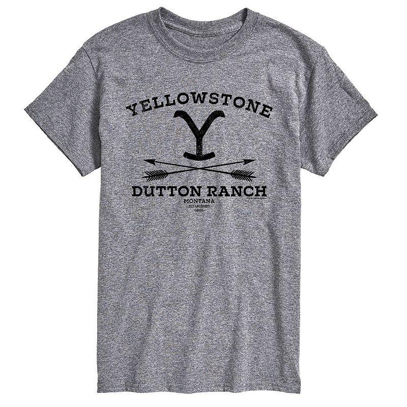 Big & Tall Yellowstone Dutton Ranch Tee, Men's,  Product Image