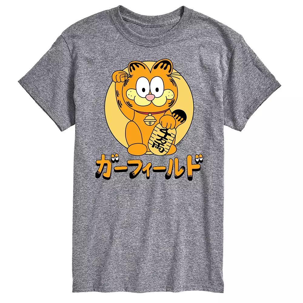 Big & Tall Garfield Garfield Lucky Cat Graphic Tee, Men's,  Product Image