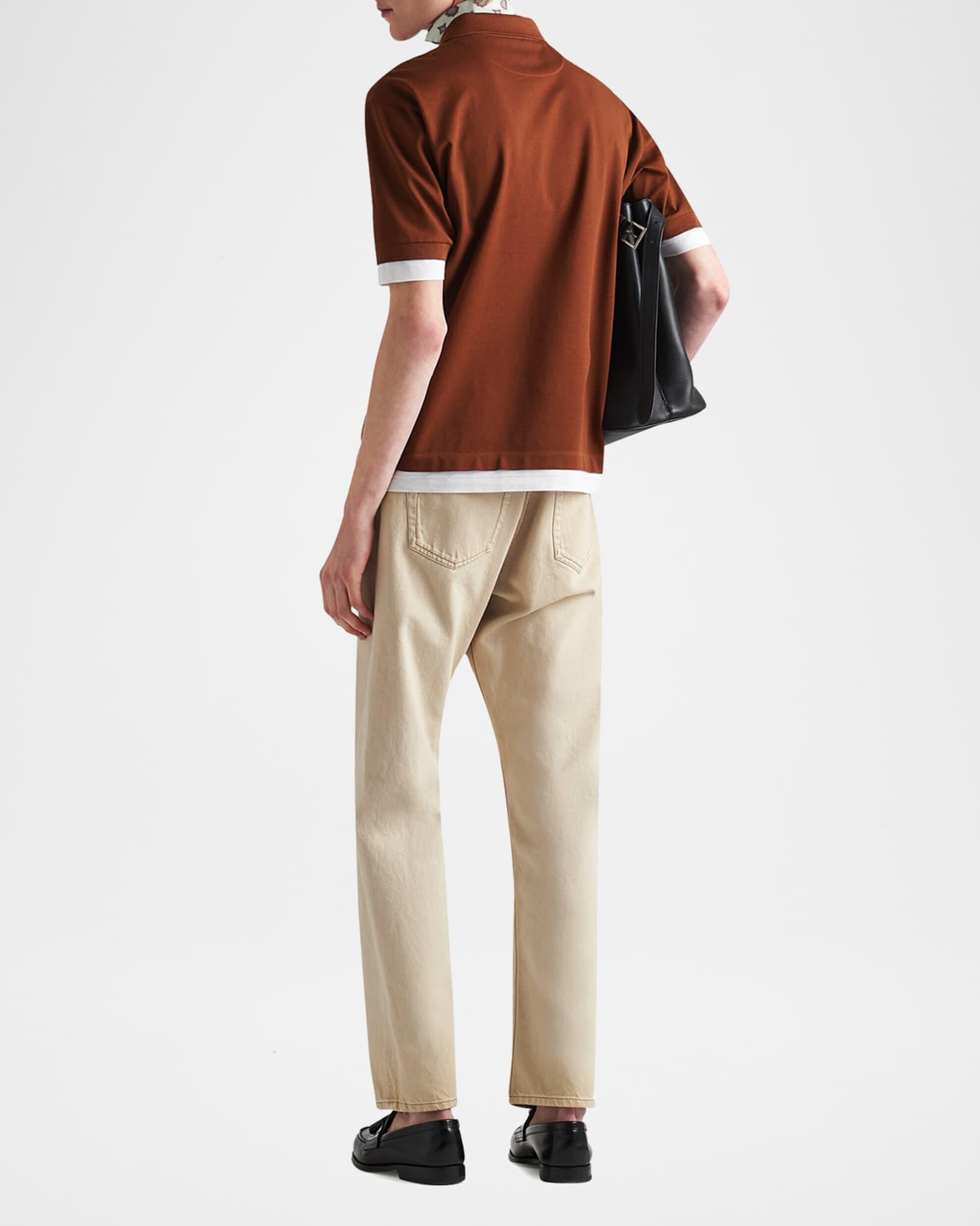 Men's Double-Layer Polo Shirt Product Image