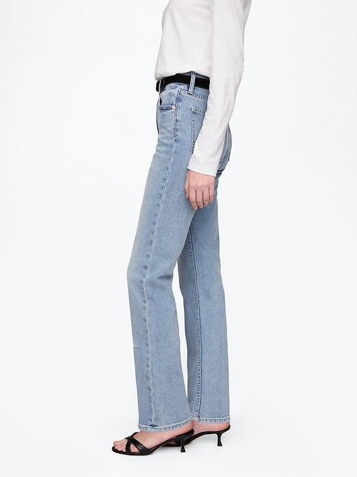 High Rise Studded &apos;90s Straight Jeans Product Image