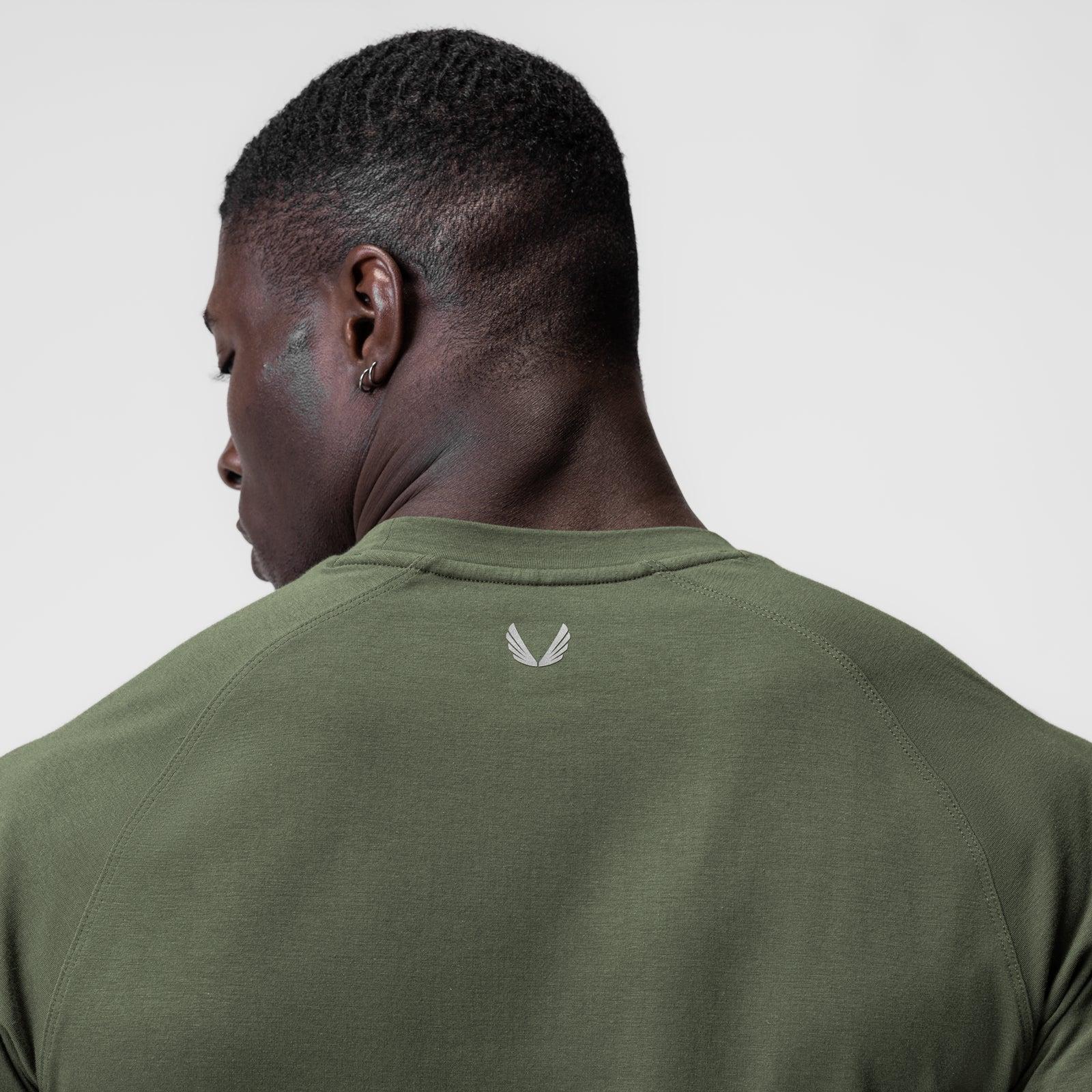 0767. Supima® Established Tee - Olive Product Image