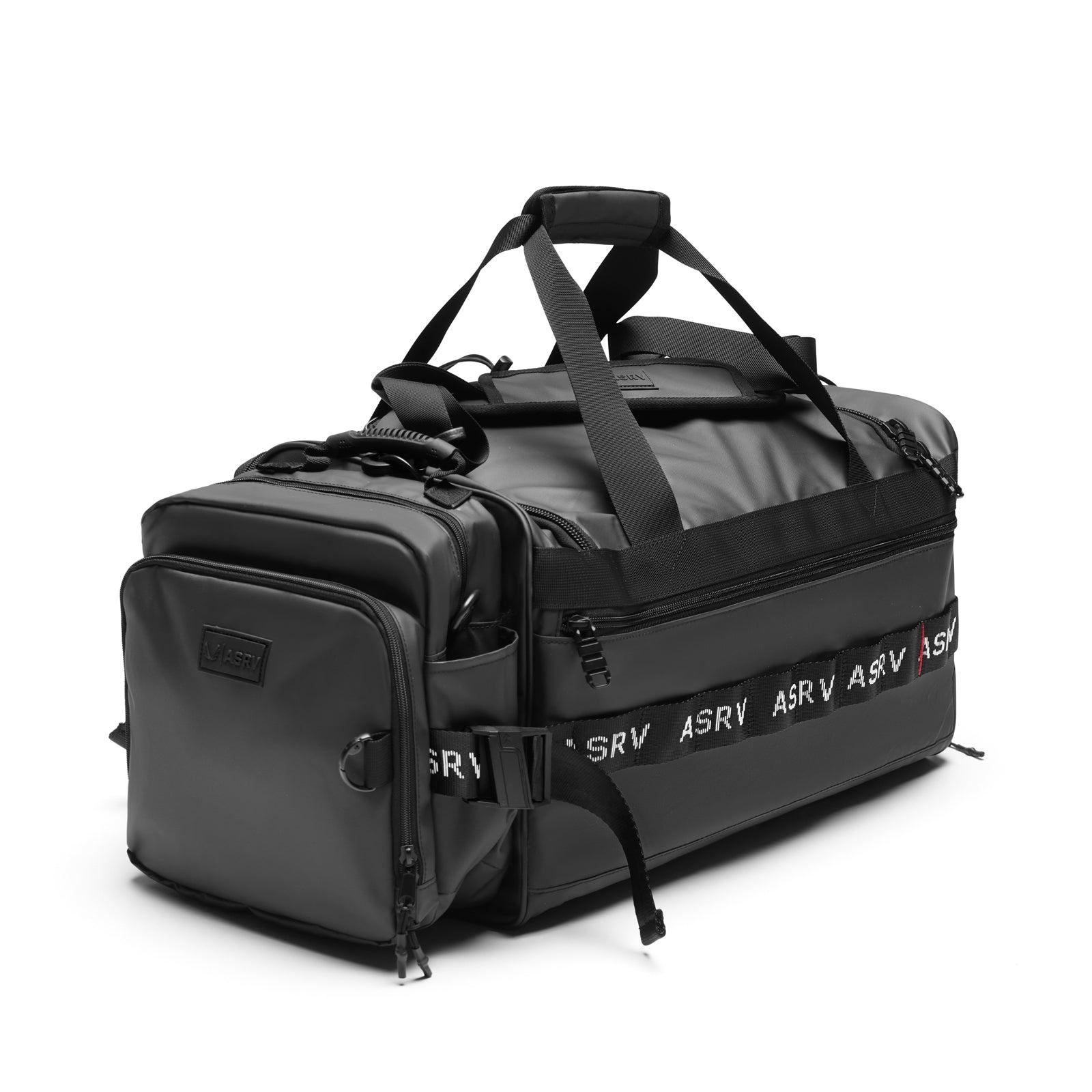0579. Waterproof 2-in-1 Travel Duffle - Black Product Image