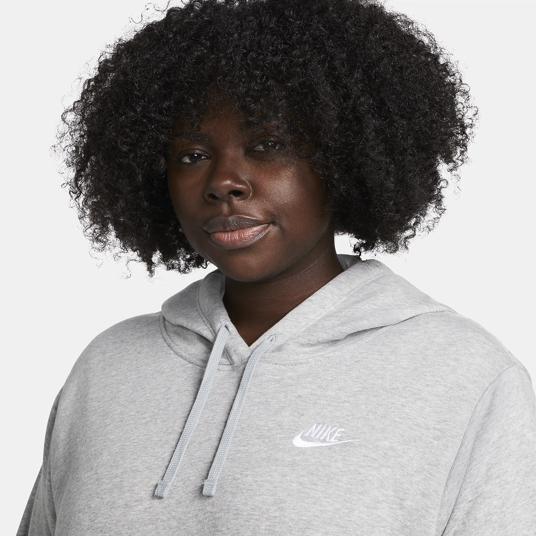 Women's Nike Sportswear Club Fleece Pullover Hoodie (Plus Size) Product Image