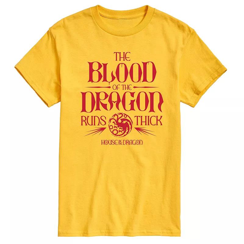 Men's House Of The Dragon Blood Of Dragon Graphic Tee,  Product Image