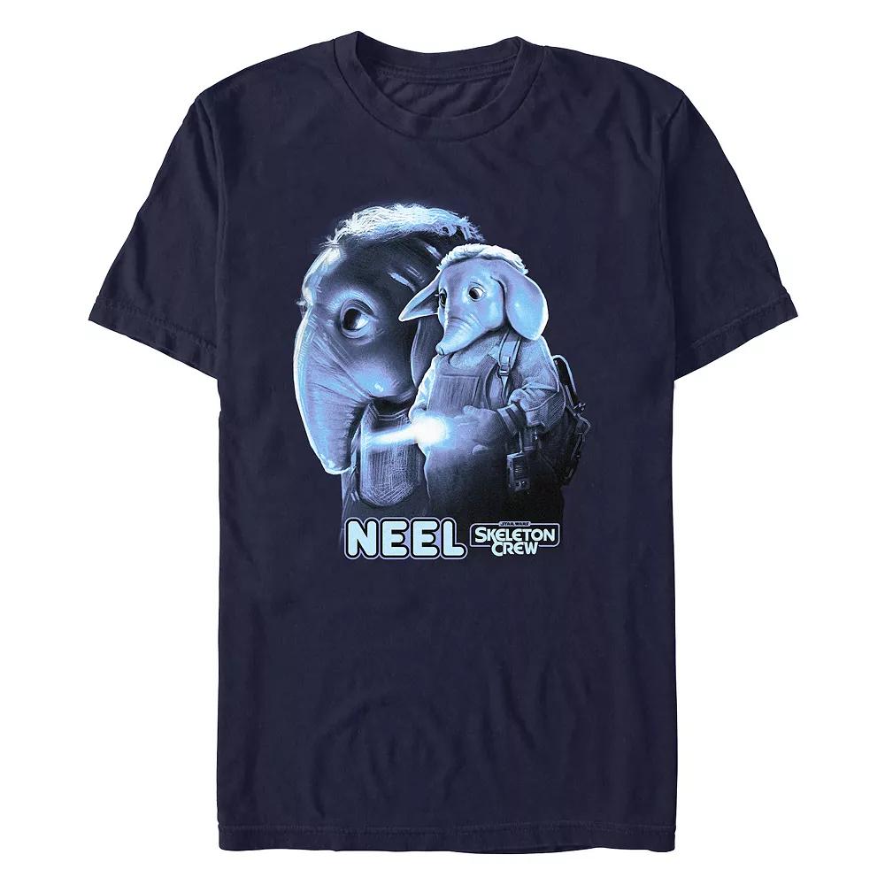 Men's Star Wars Skeleton Crew Neel Poster Graphic Tee,  Product Image