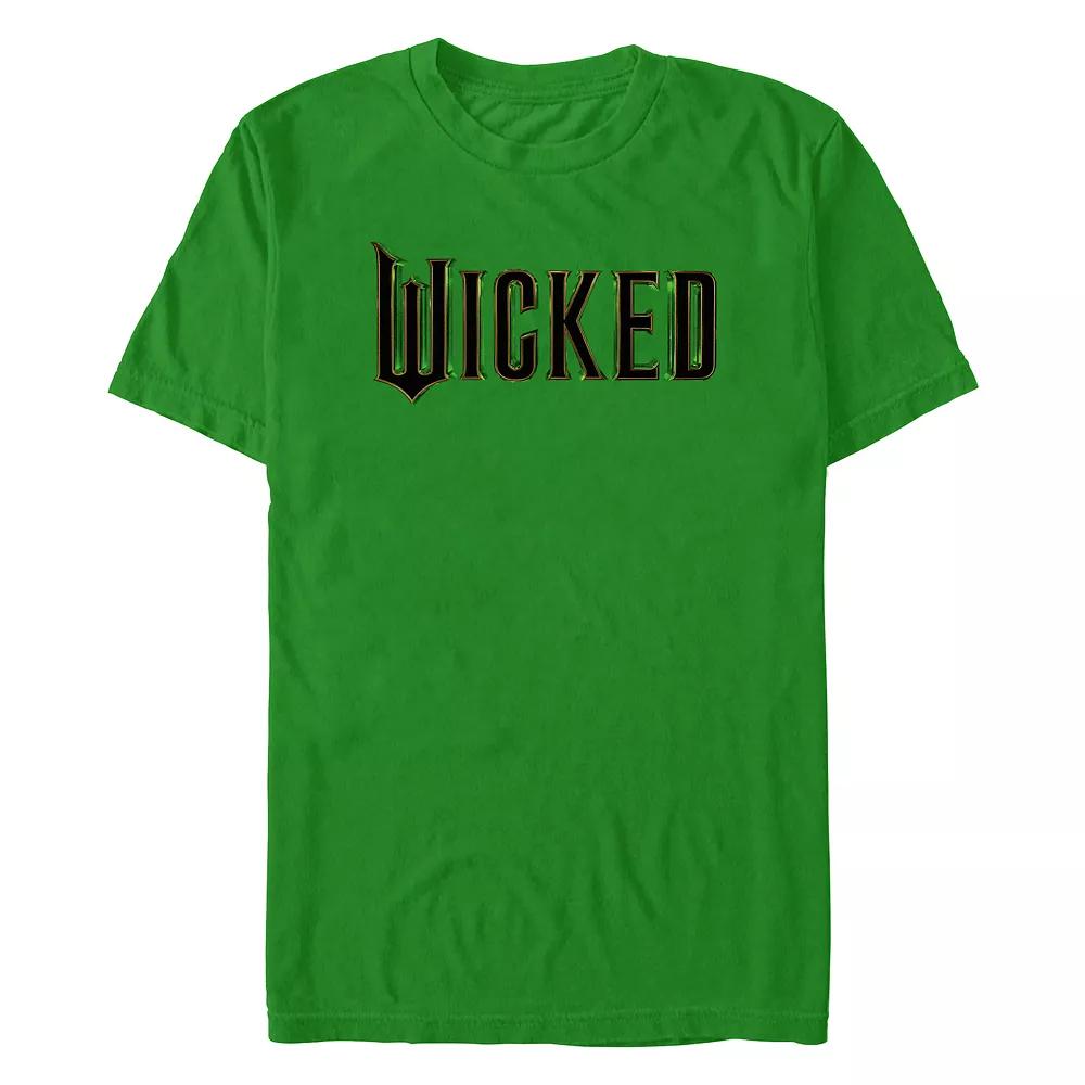 Men's Wicked Title Logo Graphic Tee, Size: Large, Kelly Product Image