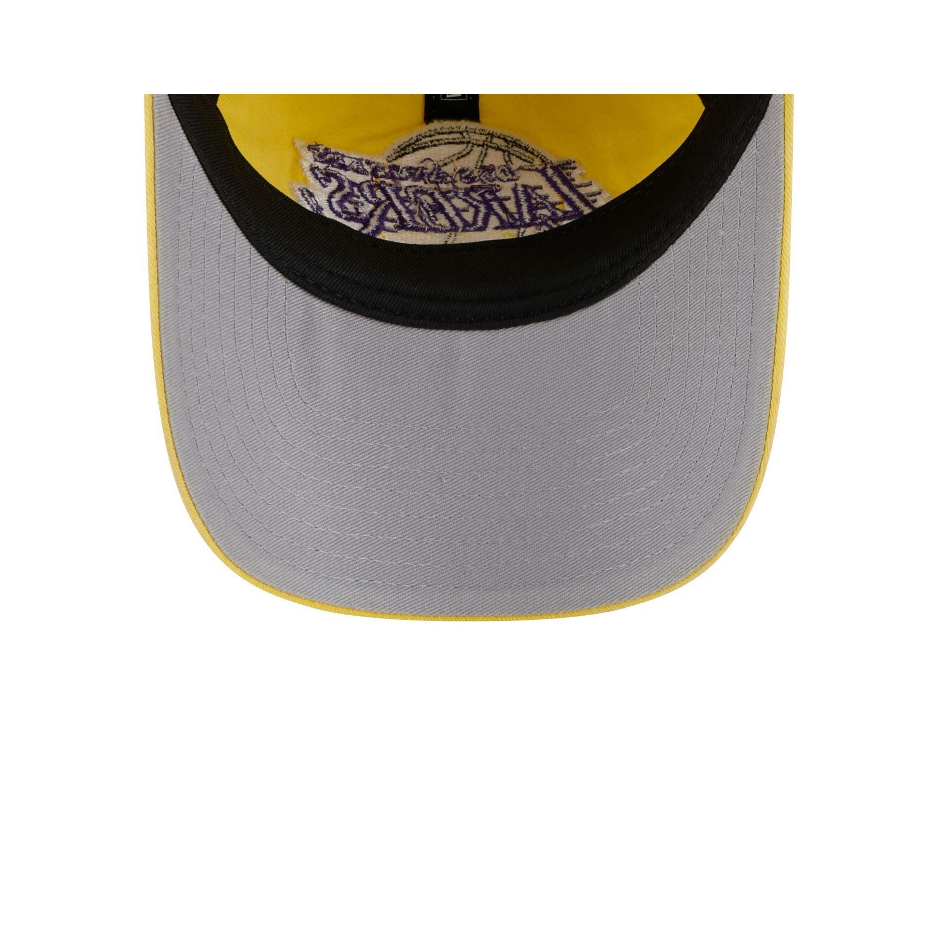 Los Angeles Lakers Washed Contrast 9TWENTY Adjustable Hat Male Product Image