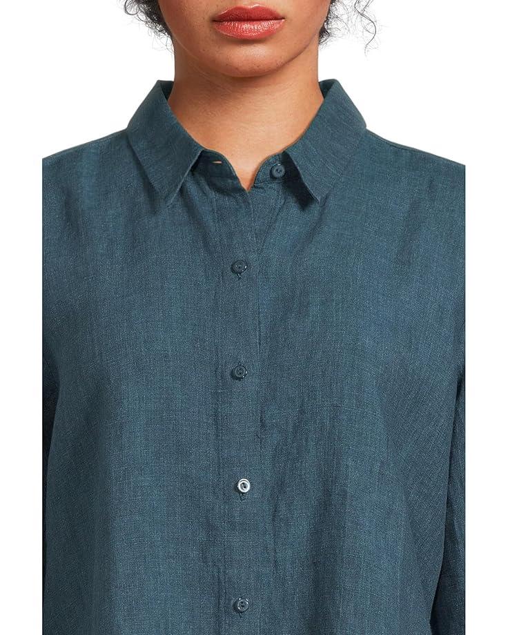 Classic Collar Long Shirt Product Image