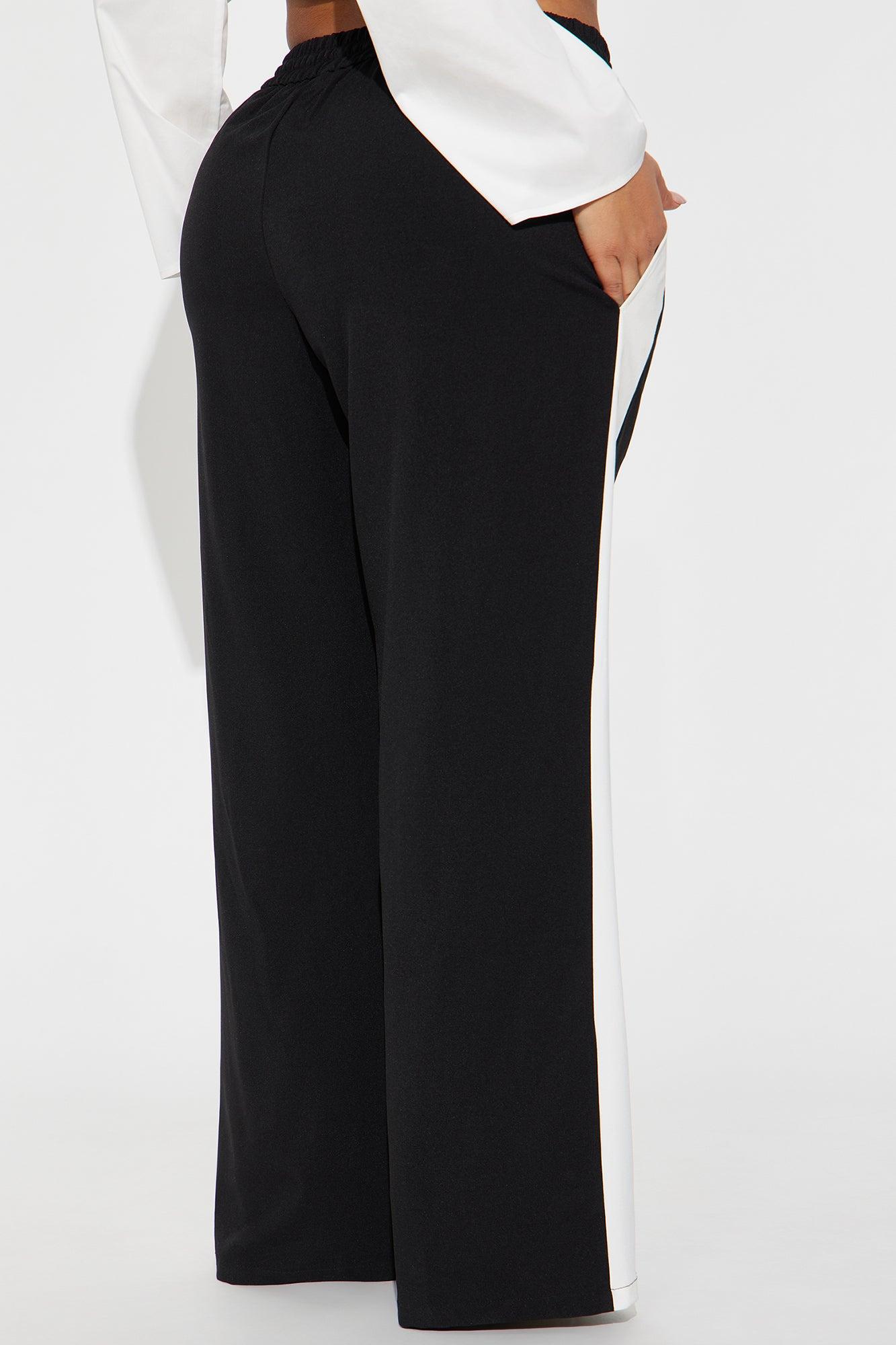 Never Too Late Track Pant - Black/combo Product Image