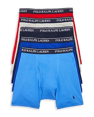 Polo Ralph Lauren Classic Fit Boxer Briefs - Pack of 5 Product Image