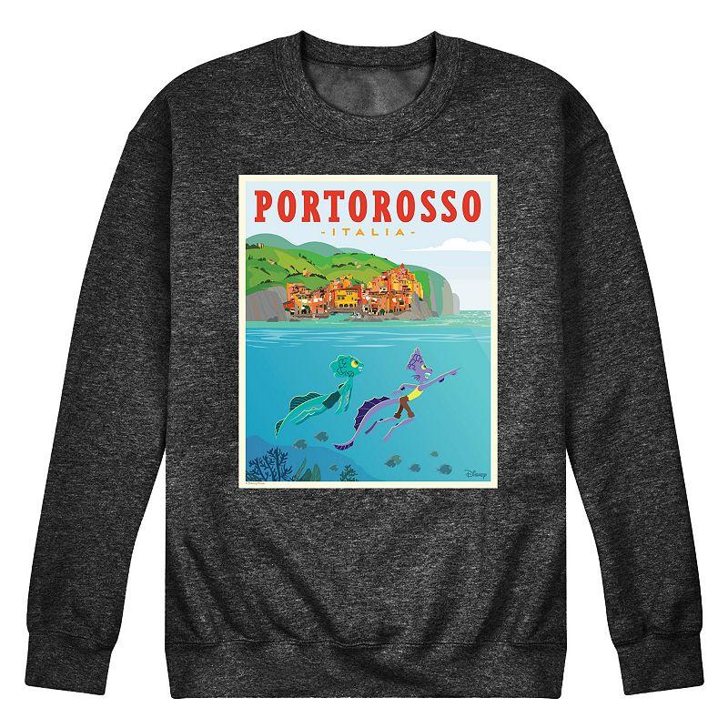 Disneys Luca Mens Portorossa Italy Fleece Sweatshirt Product Image