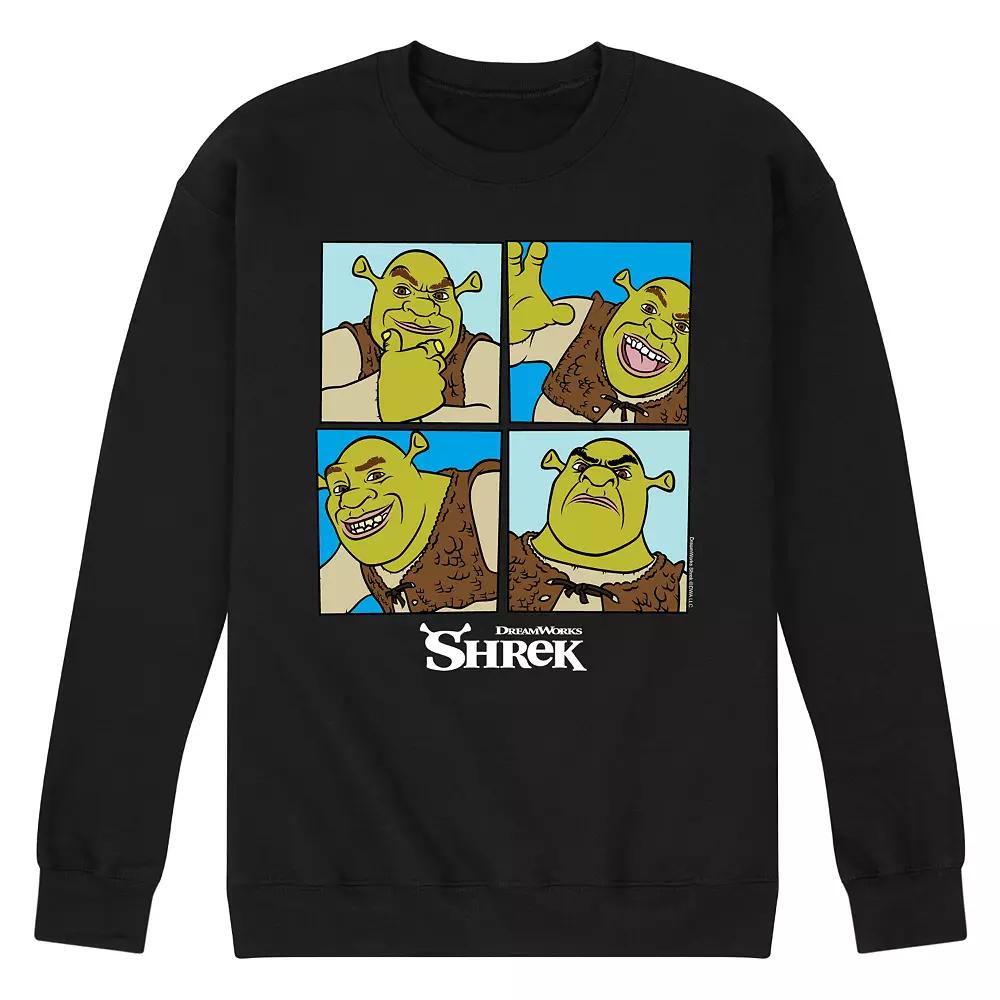 Men's Shrek Grid Sweatshirt,  Product Image