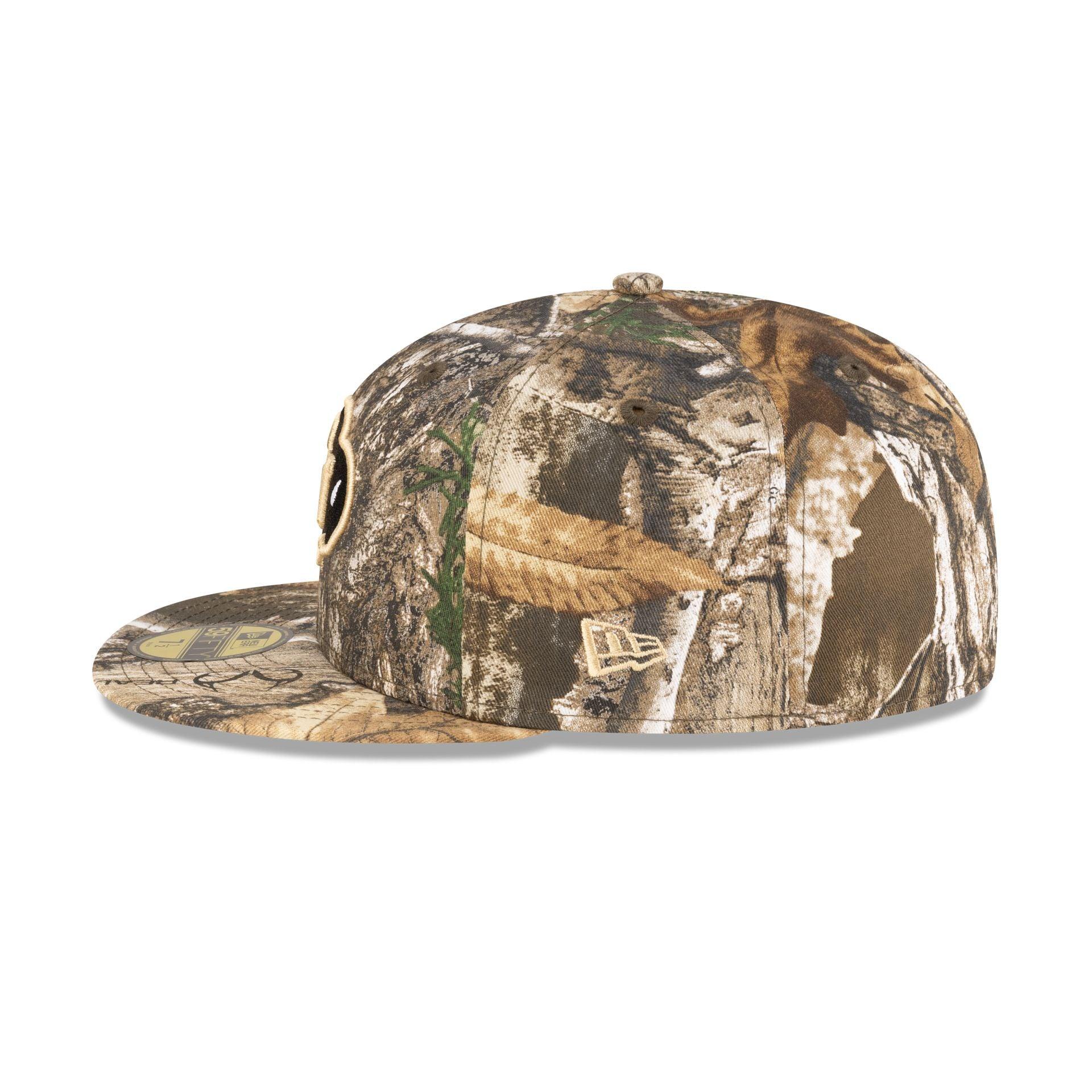 Colorado Buffaloes Tan Terry Realtree 59FIFTY Fitted Hat Male Product Image