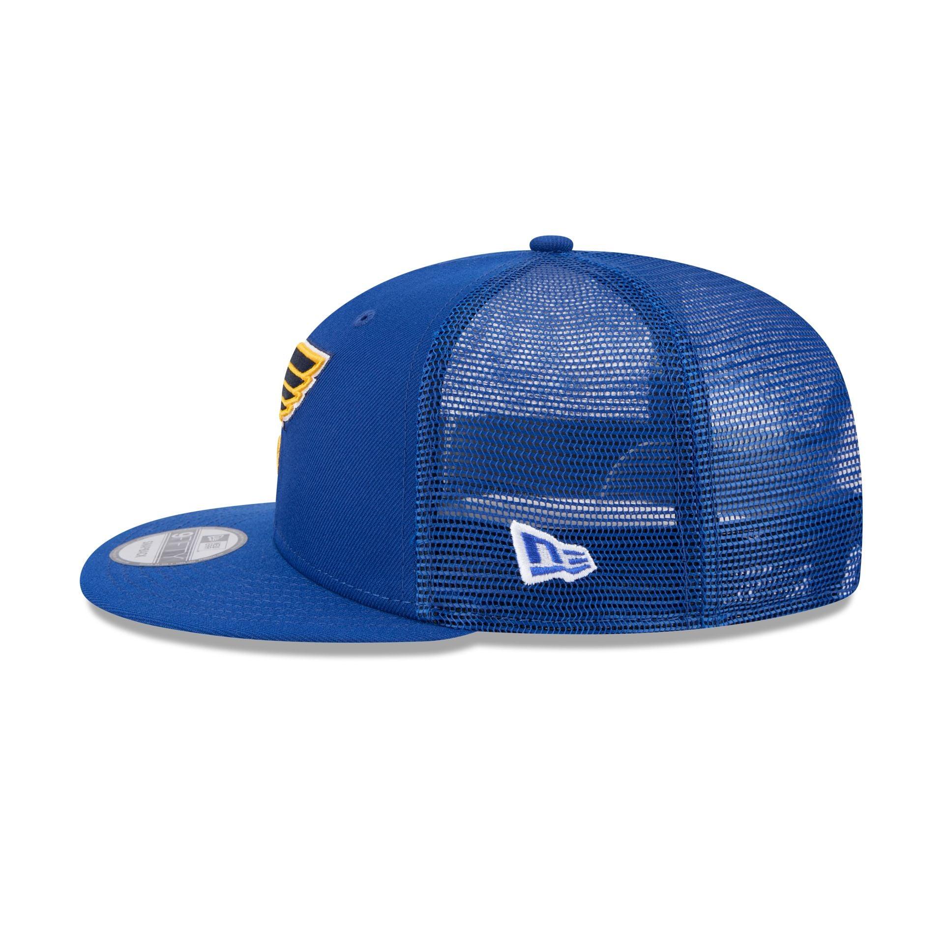 St. Louis Blues Team Tag 9FIFTY Trucker Hat Male Product Image