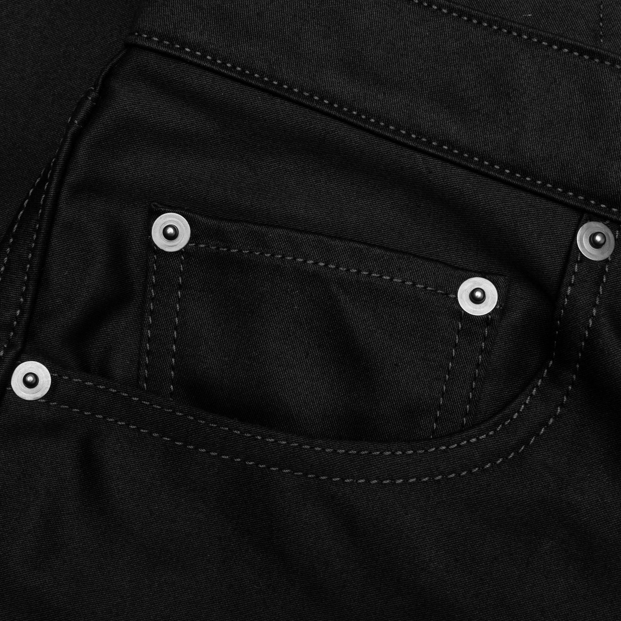 Pants 5 Pockets - Black Male Product Image