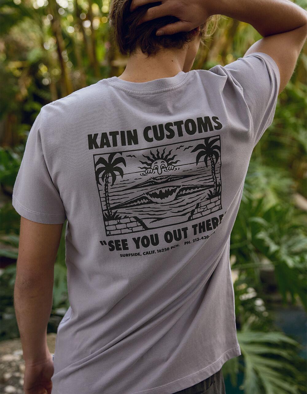 KATIN Peaks Mens Tee - PURPLE Product Image