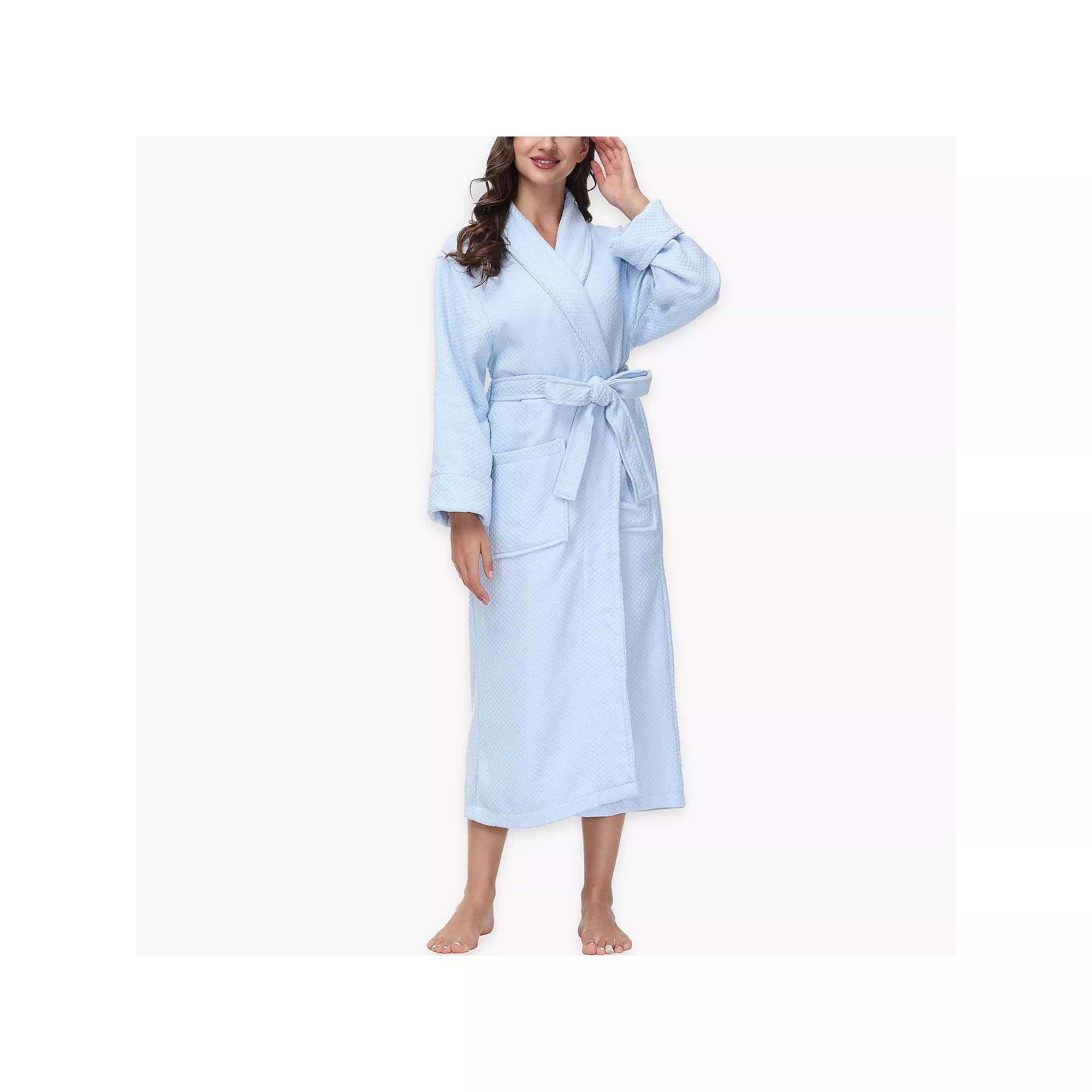 Women's INK+IVY Diamond Waffle Look Robe,  Product Image