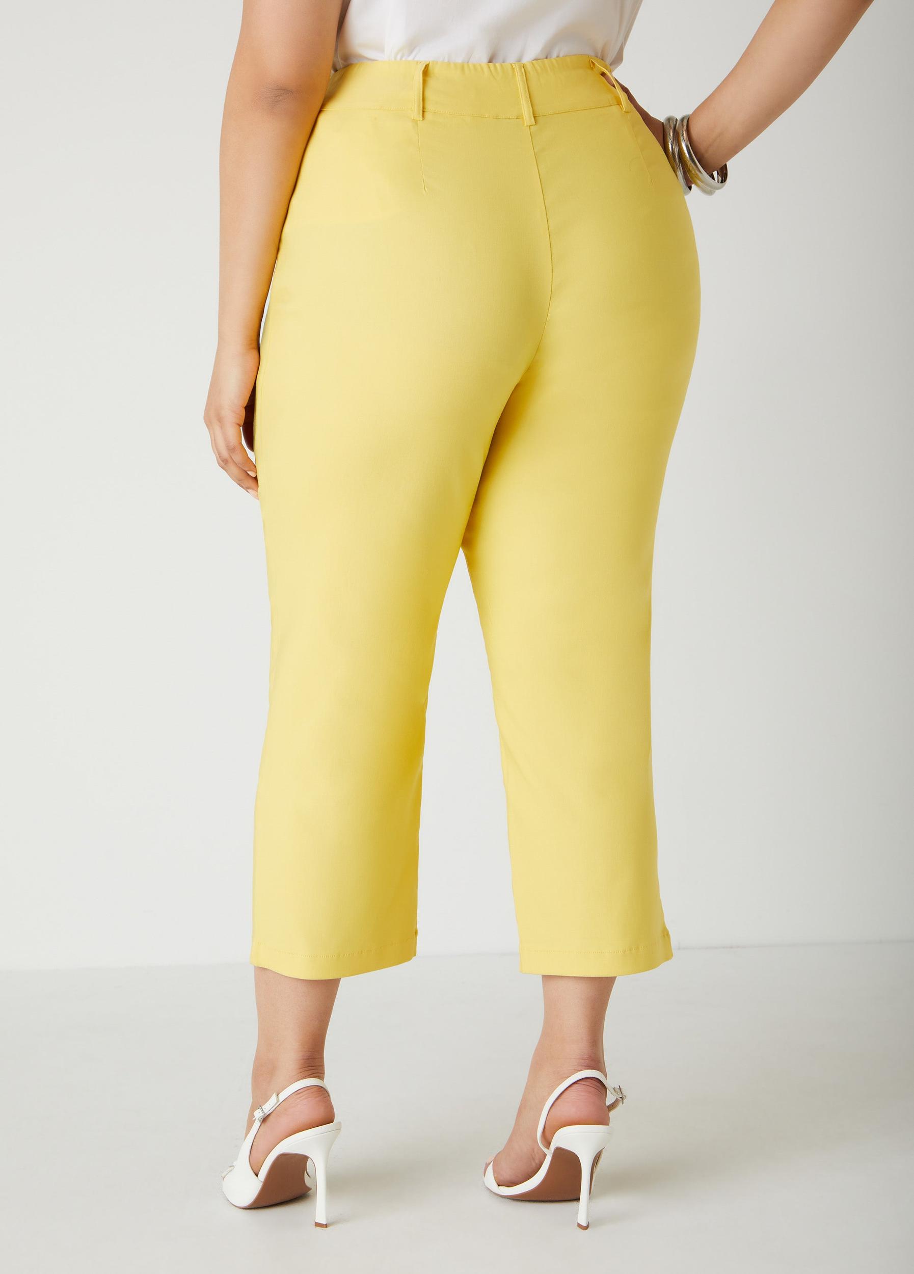 Millennium Cropped Twill Pants Product Image