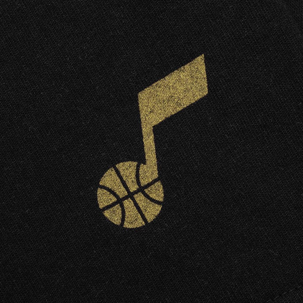 NBA Utah Jazz Simply Jazz Tee - Black Male Product Image