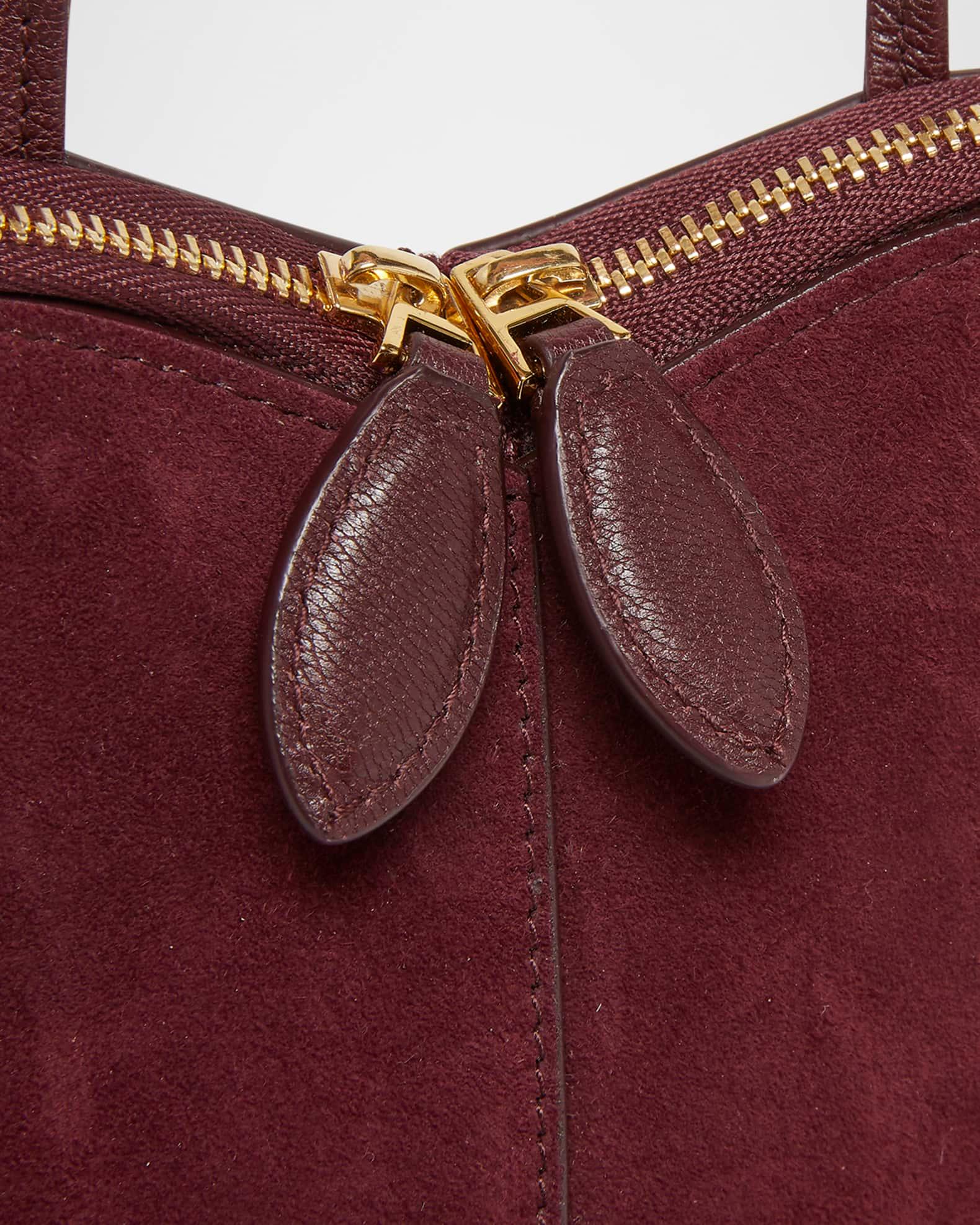 Le Coeur Crossbody Bag in Suede Product Image