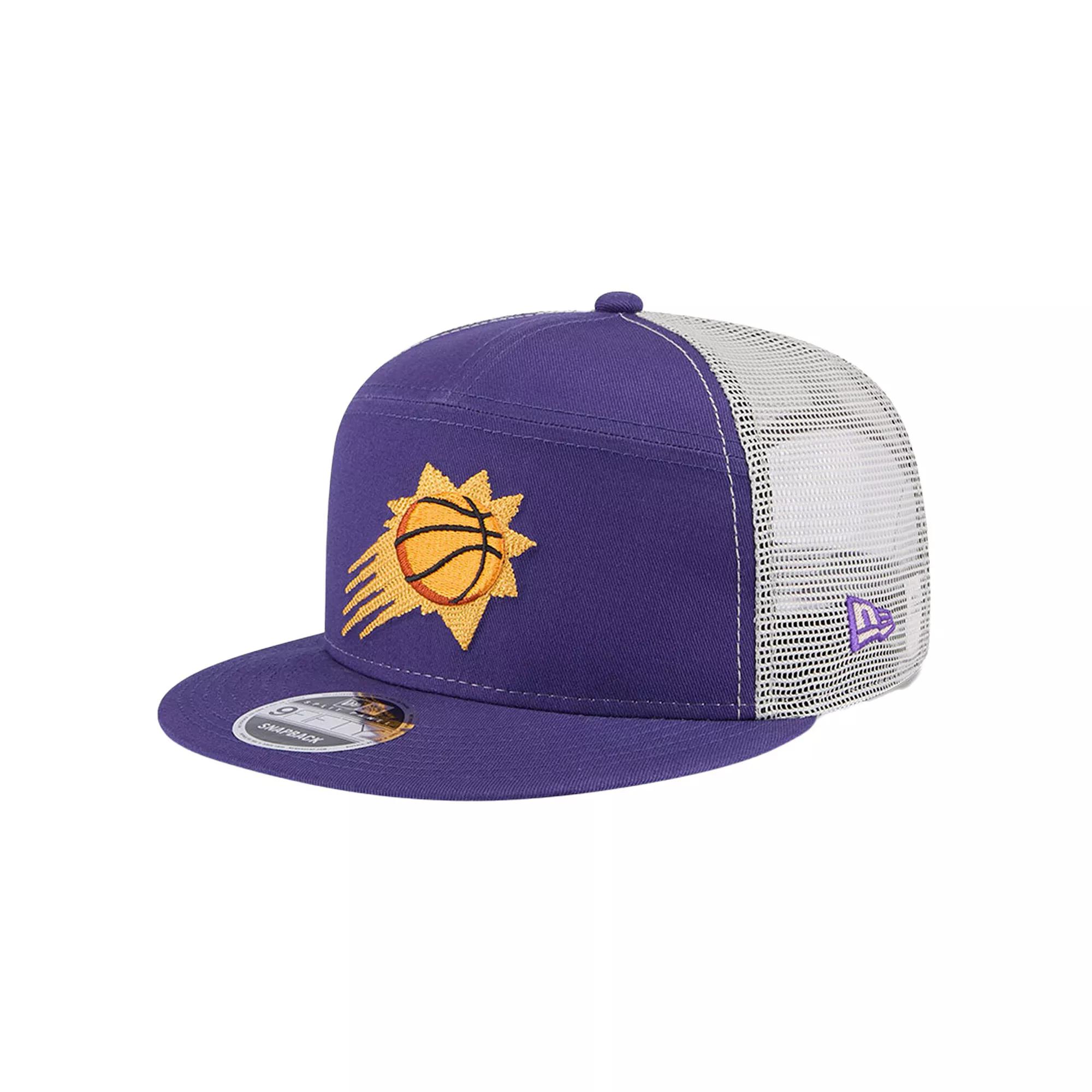 Men's Phoenix Suns  New Era Purple Victory Grove Split Panel 9FIFTY Snapback Hat, Phx Purple Product Image