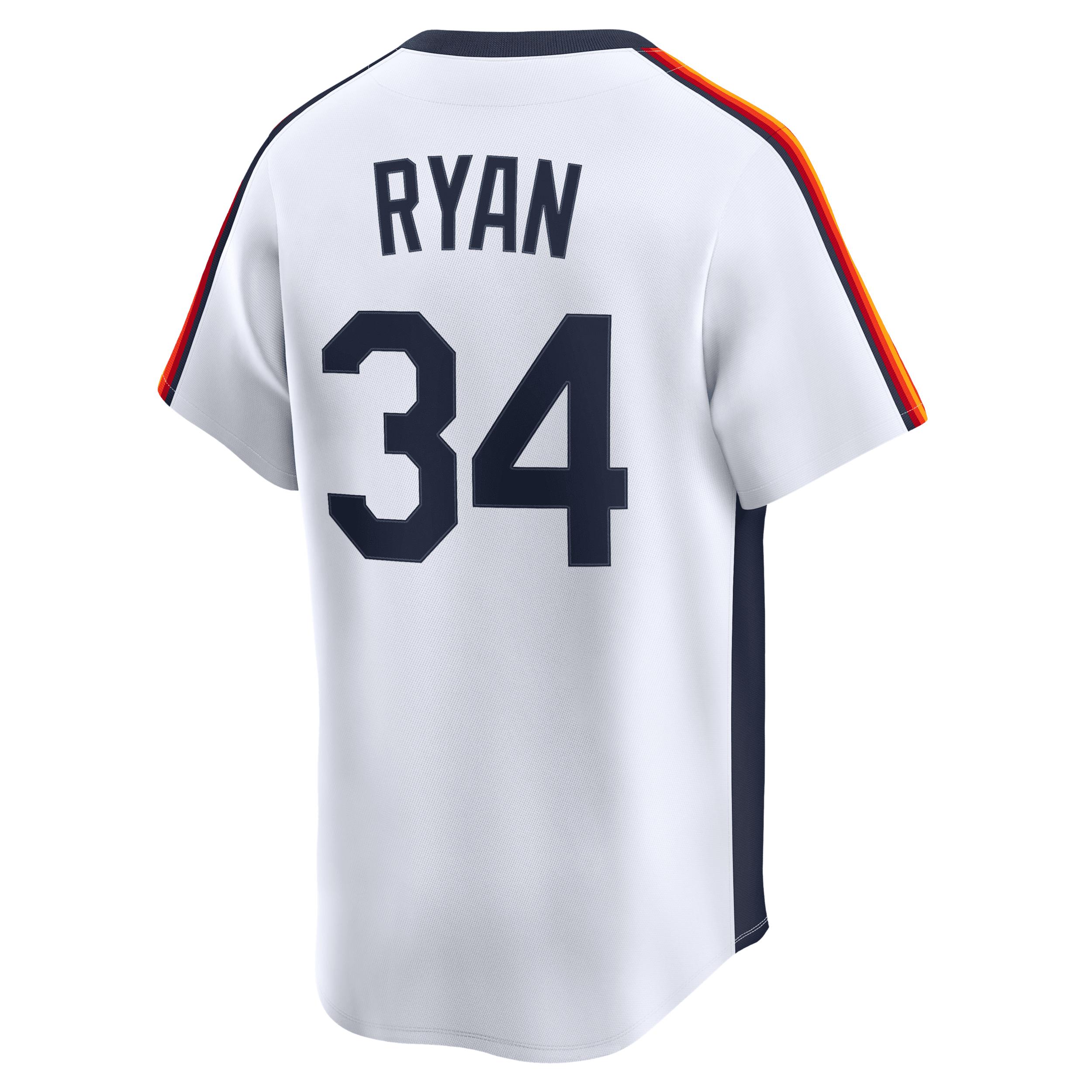 Nolan Ryan Houston Astros Cooperstown Nike Mens Dri-FIT ADV MLB Limited Jersey | CO2500CEQ44-4JW Product Image