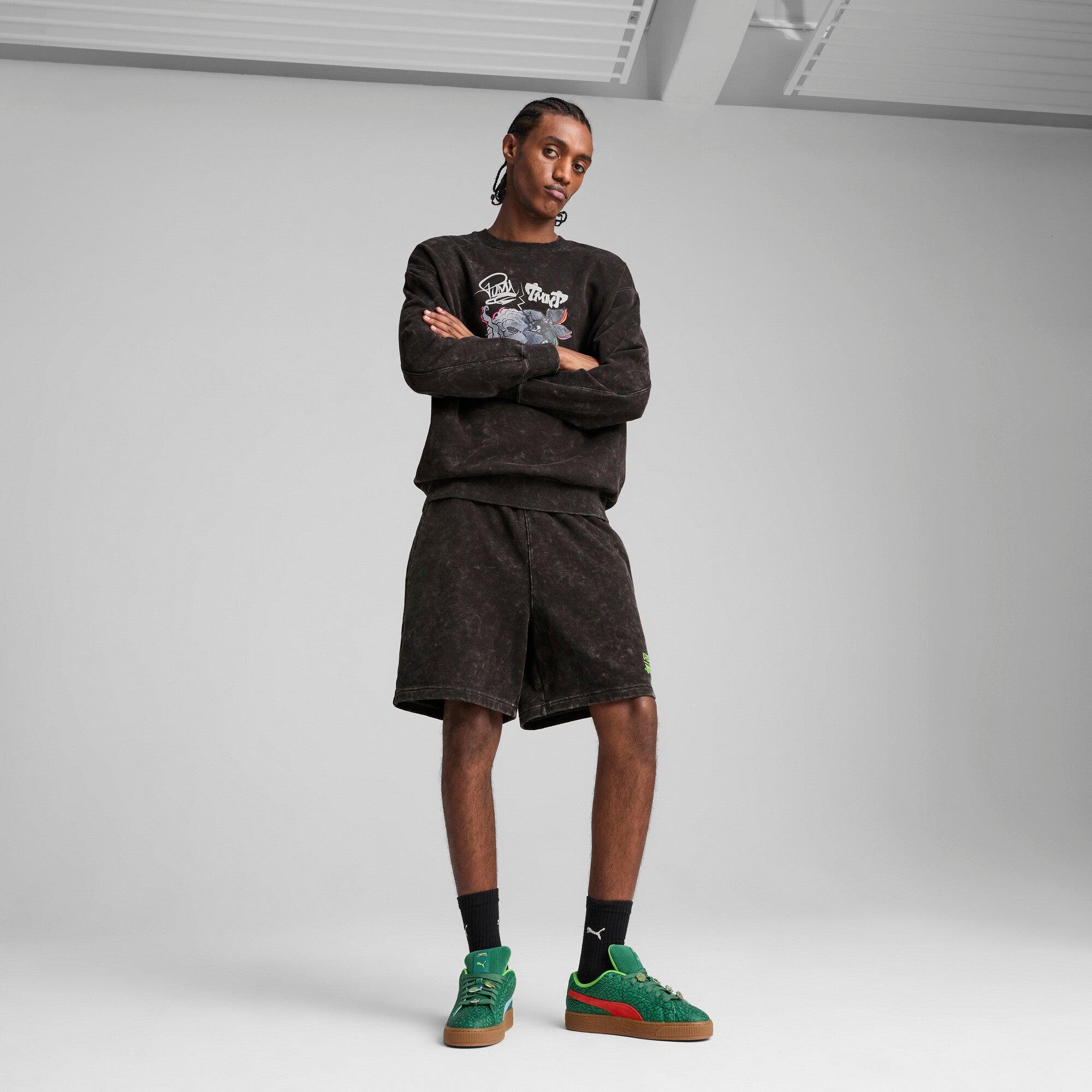 Puma Men's X Tmnt Relaxed Graphic Crew Tr - 630100-37 Male Product Image