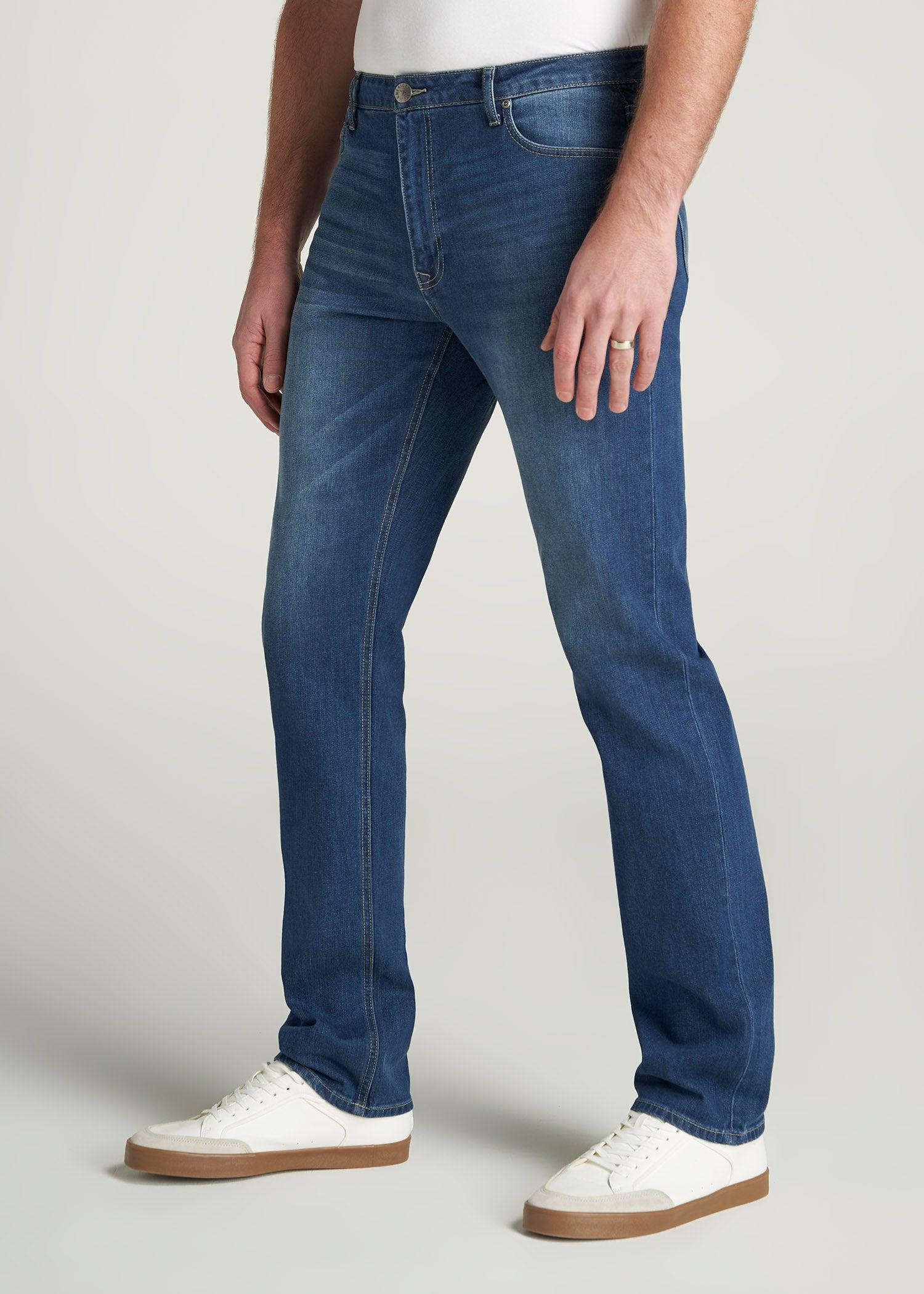 J1 STRAIGHT LEG Jeans for Tall Men in Classic Blue Male Product Image