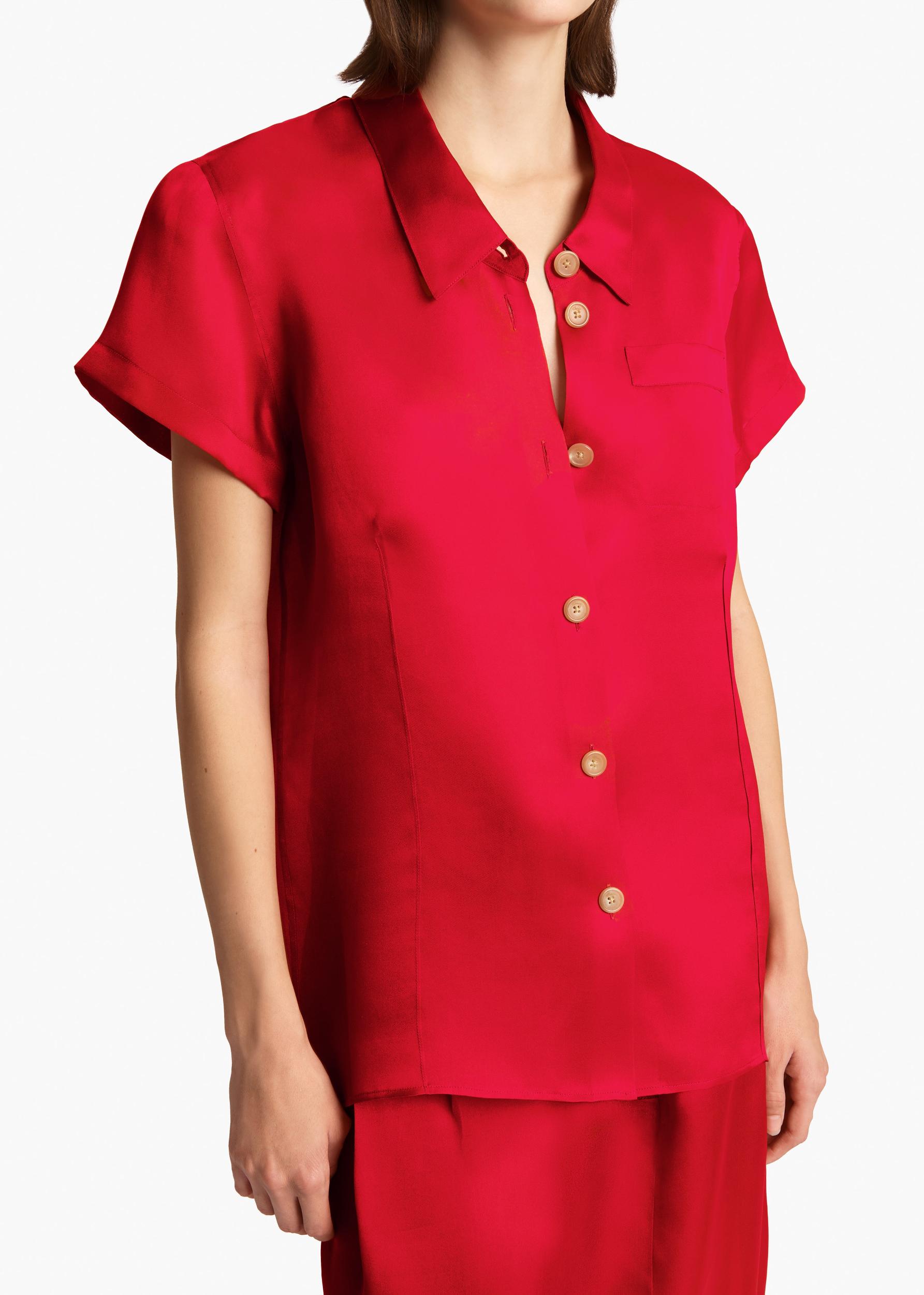Keefe Top in Raspberry Product Image