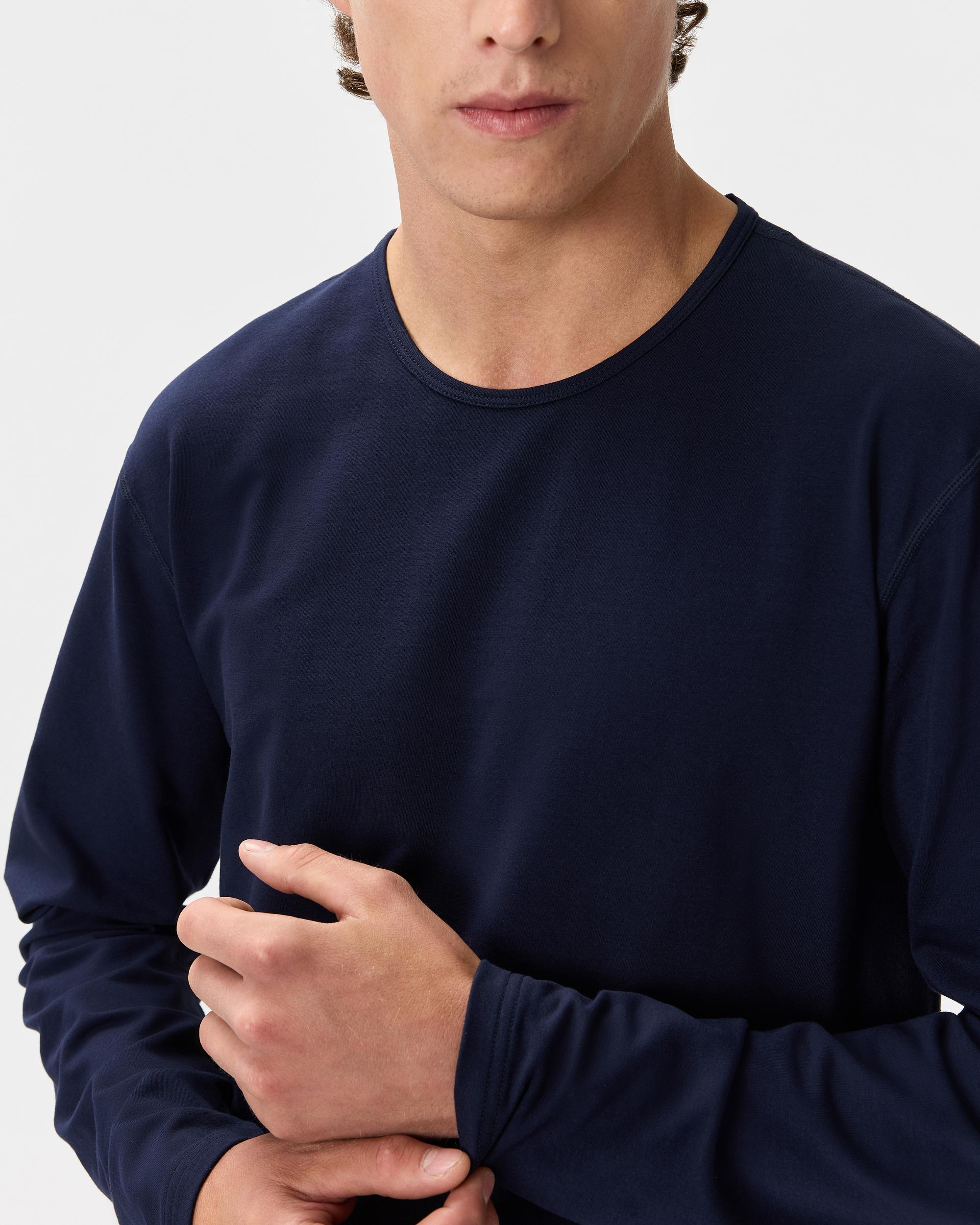Quince | Men's Flex Curve Long Sleeve T-Shirt Cotton Product Image