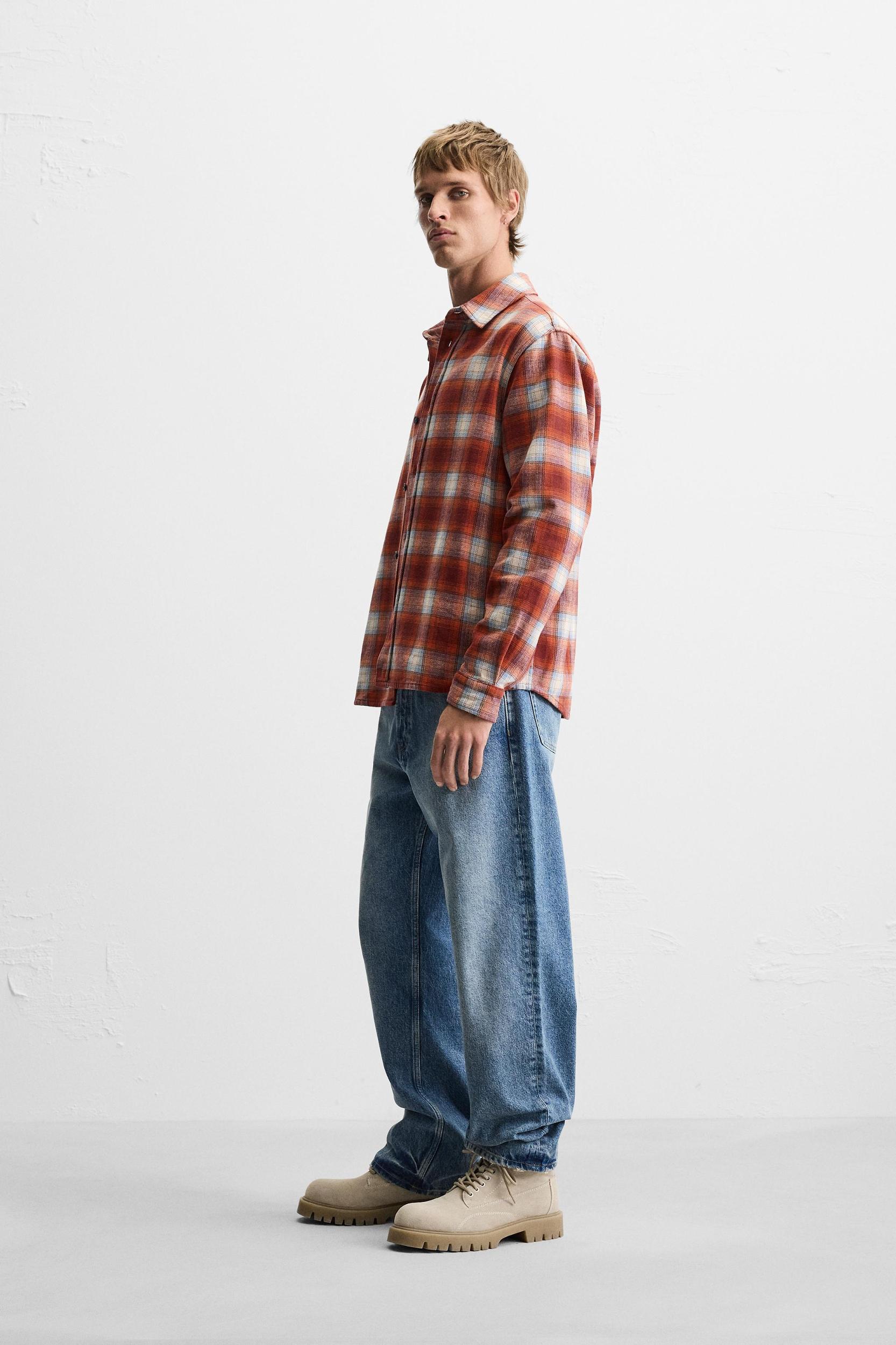PLAID FLANNEL SHIRT Product Image