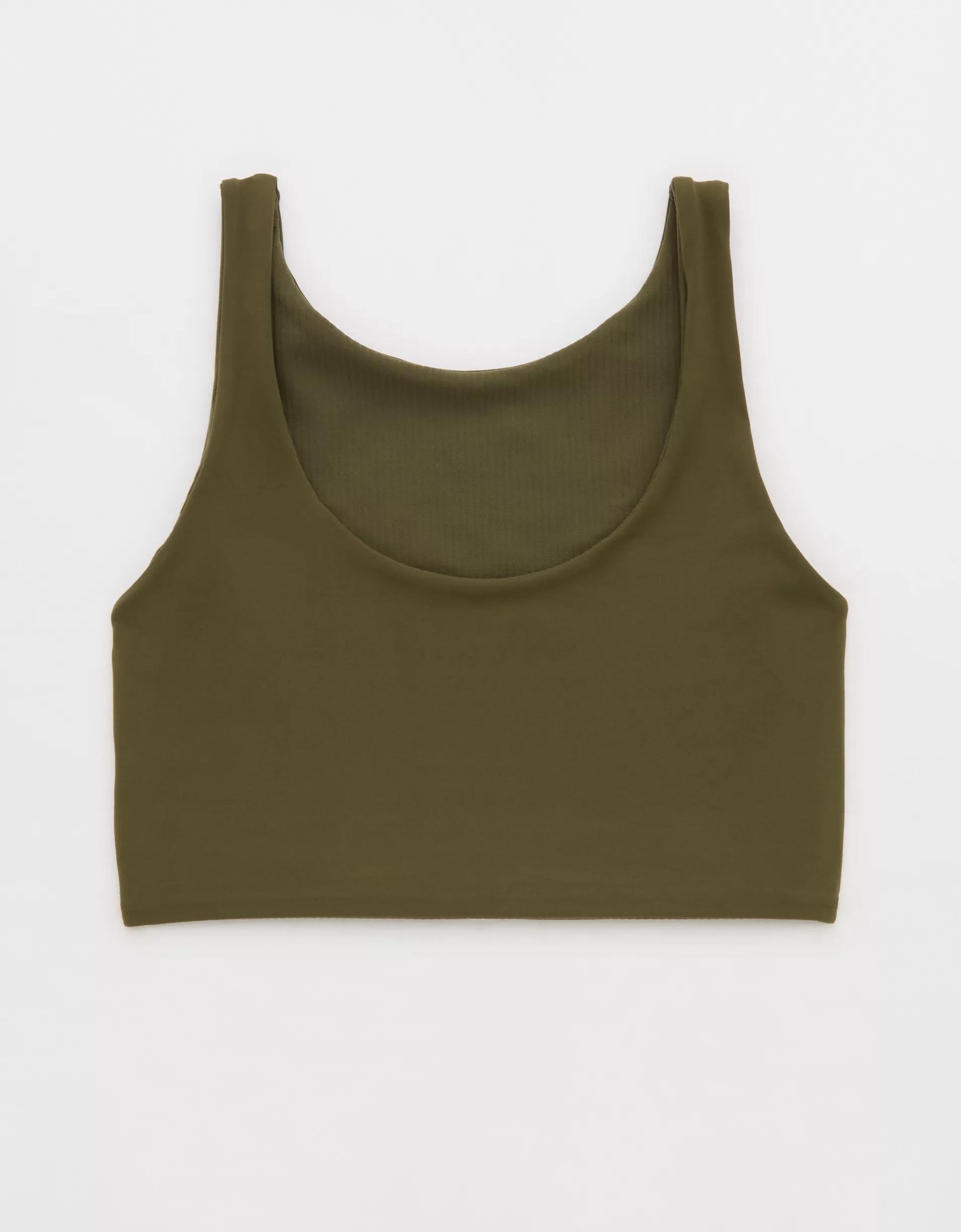 OFFLINE By Aerie Real Me XTRA Rib Switch Up High Neck Sports Bra Product Image