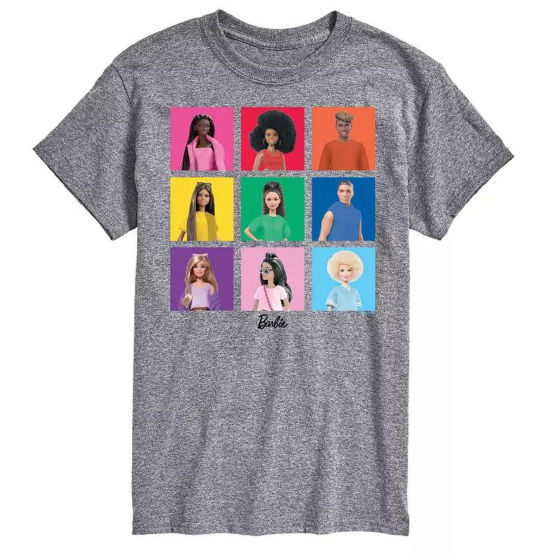 Big & Tall Barbie® Bride Pride Squares Graphic Tee, Men's,  Product Image
