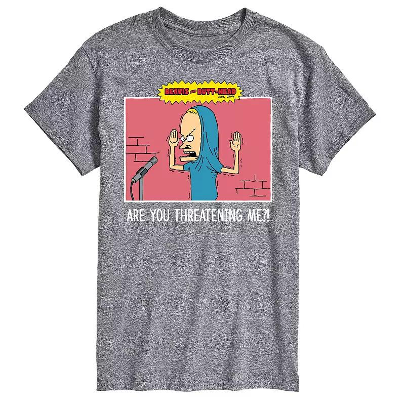 Men's Beavis And Butthead Threatening Me Tee,  Product Image