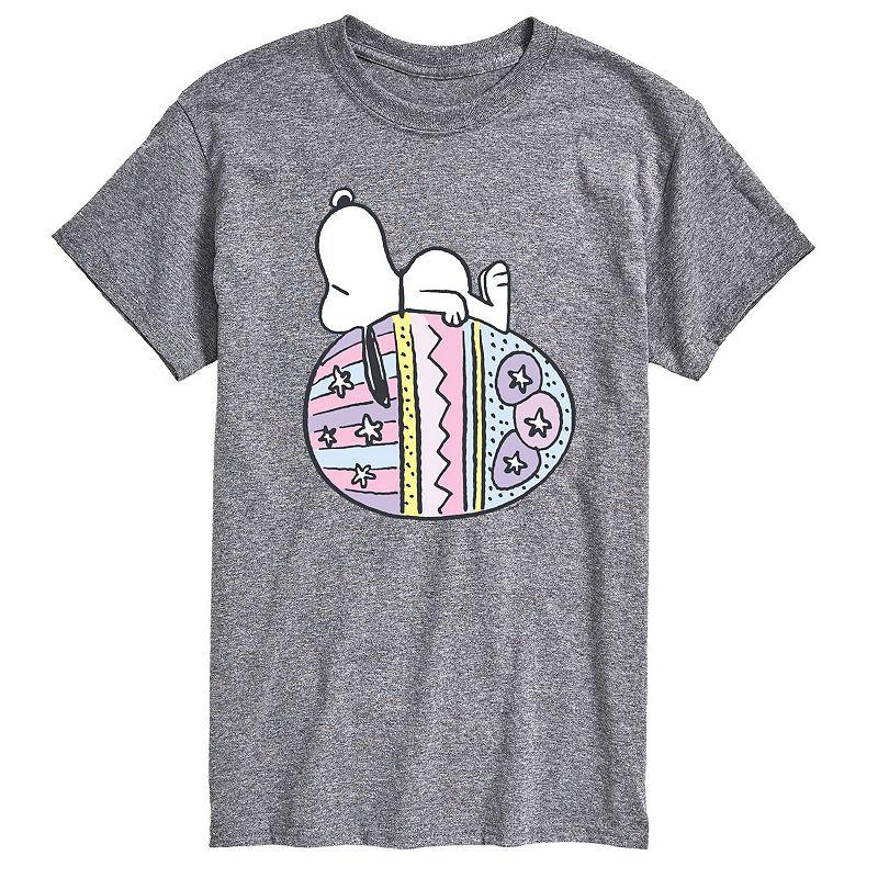 Men's Peanuts Snoopy Easter Egg Graphic Tee,  Product Image