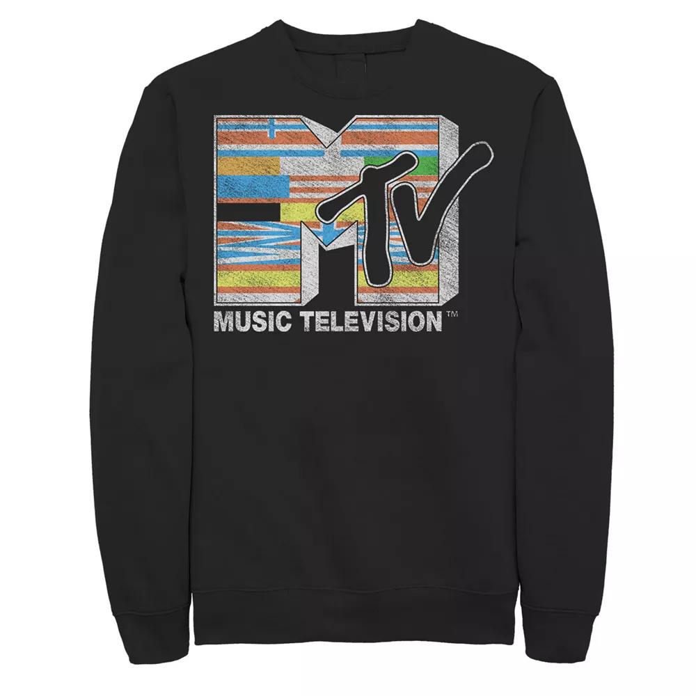 Men's MTV Flag MTV Sweatshirt,  Product Image