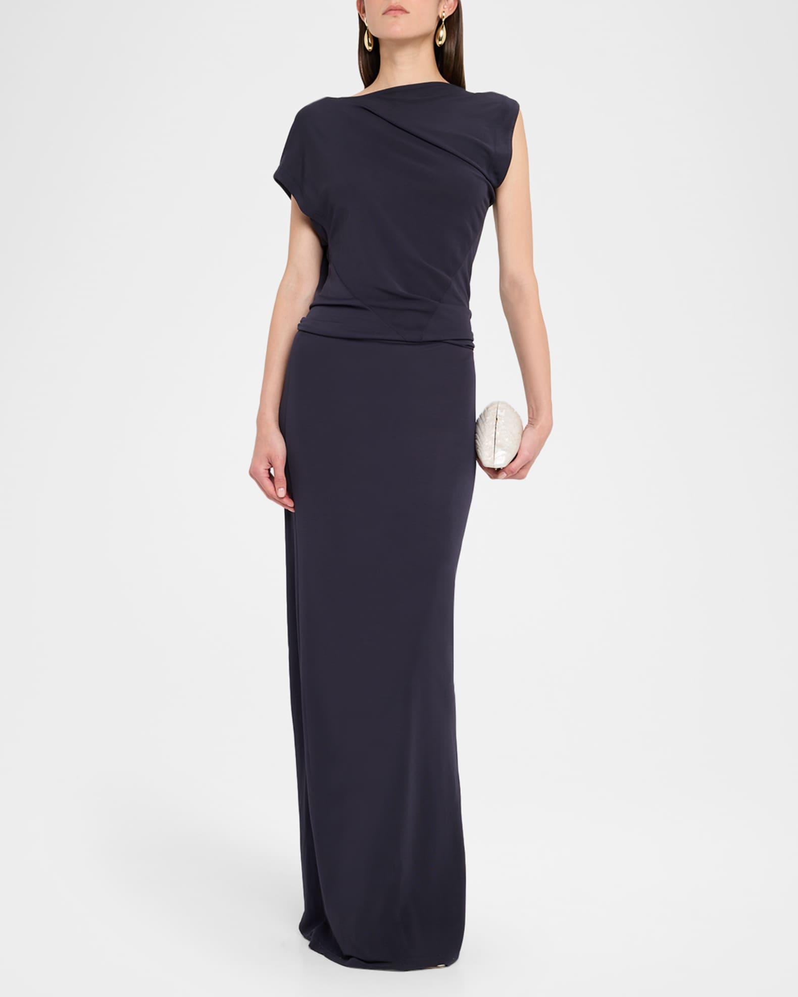 Jona Draped Maxi Dress Product Image