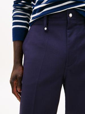 Navy and Light Blue Tonal Chino Product Image