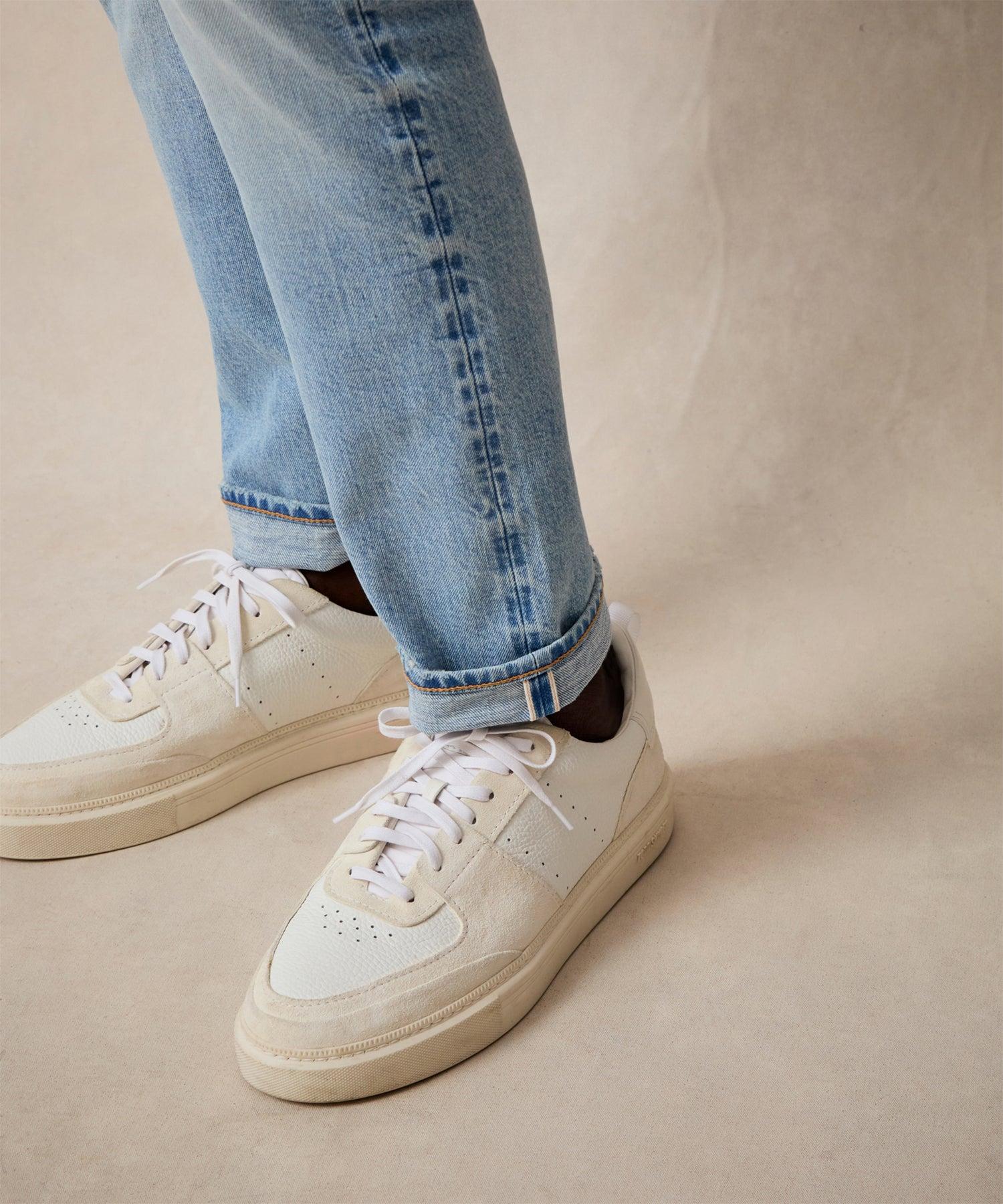 Slim Japanese Selvedge Stretch Jean in Light Indigo Product Image